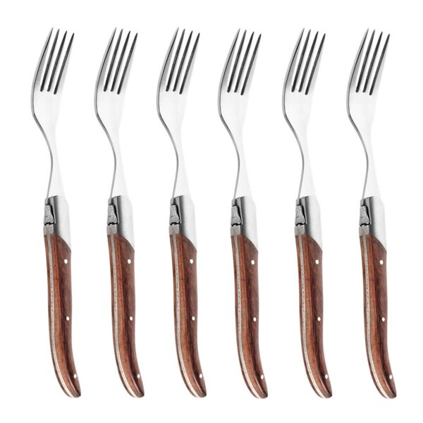 Grillgaffel 10,5 cm 6 stk rose