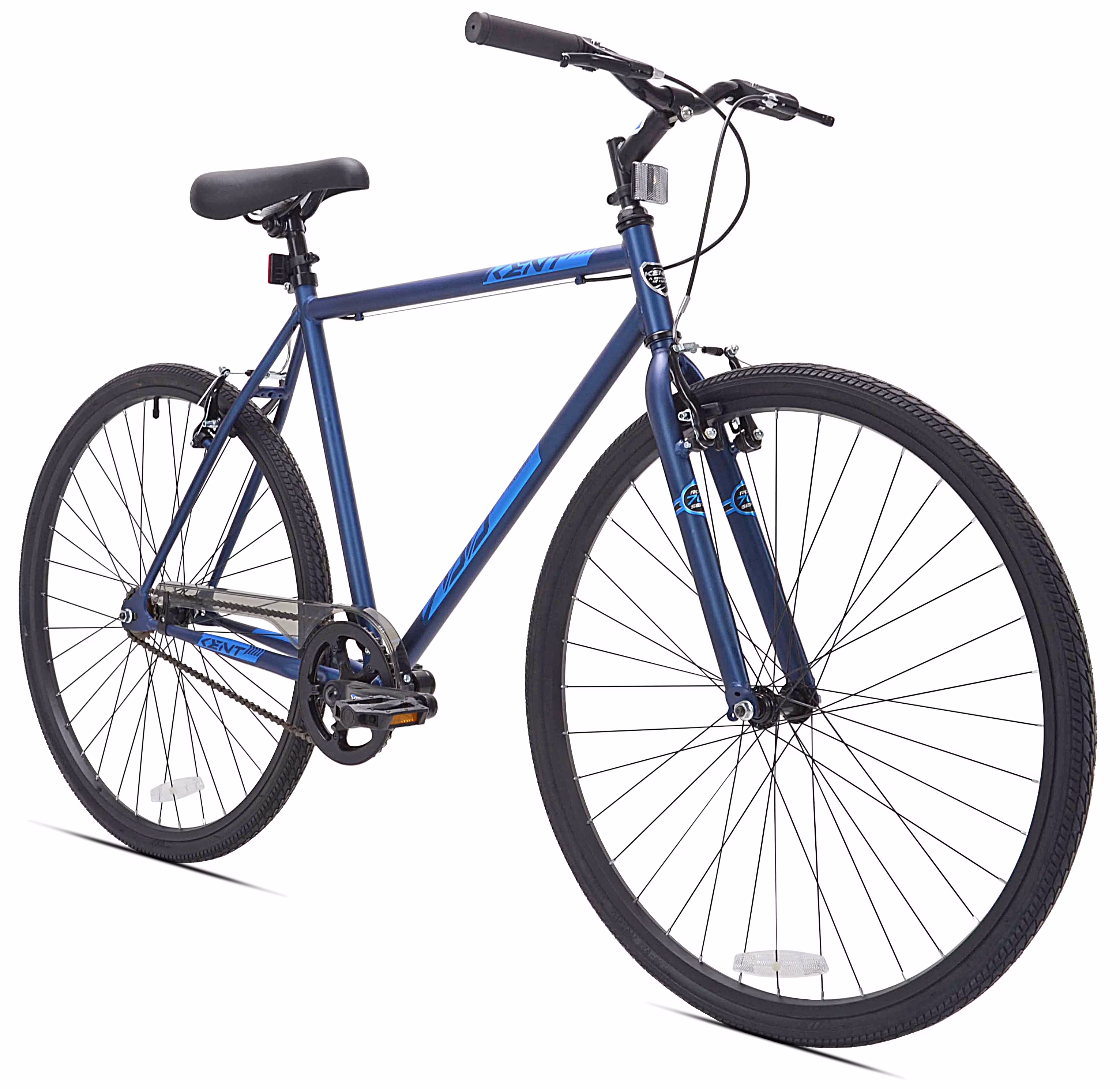 700c Thruster Fixie Bike, 700c Wheels, Adults Ages 14+, Blue(Blue)