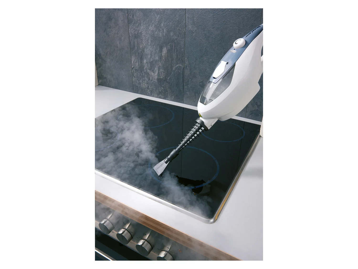 SILVERCREST Balai vapeur et nettoyeur manuel, 1500 W