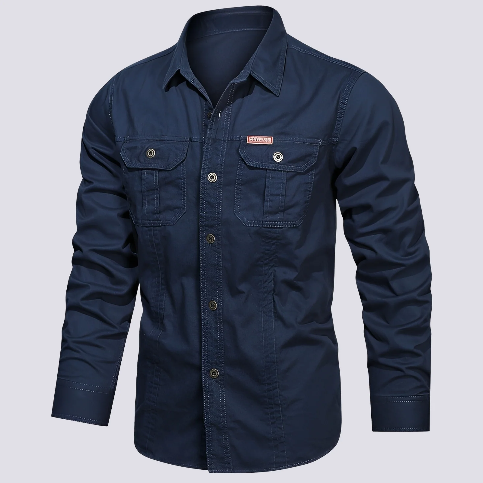 Franklin - Chemise décontractée à manches longues