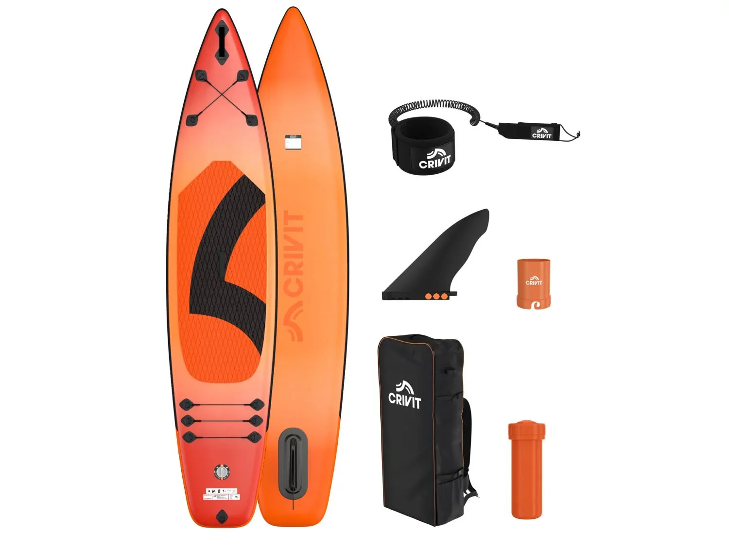 CRIVIT Stand up paddle de randonne gonflable