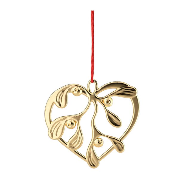 Karen Blixen ornament 6 cm Under the Mistletoe gull