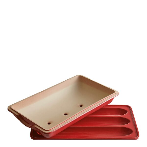 Ildfast baguetteform 40x23 cm Grand Cru