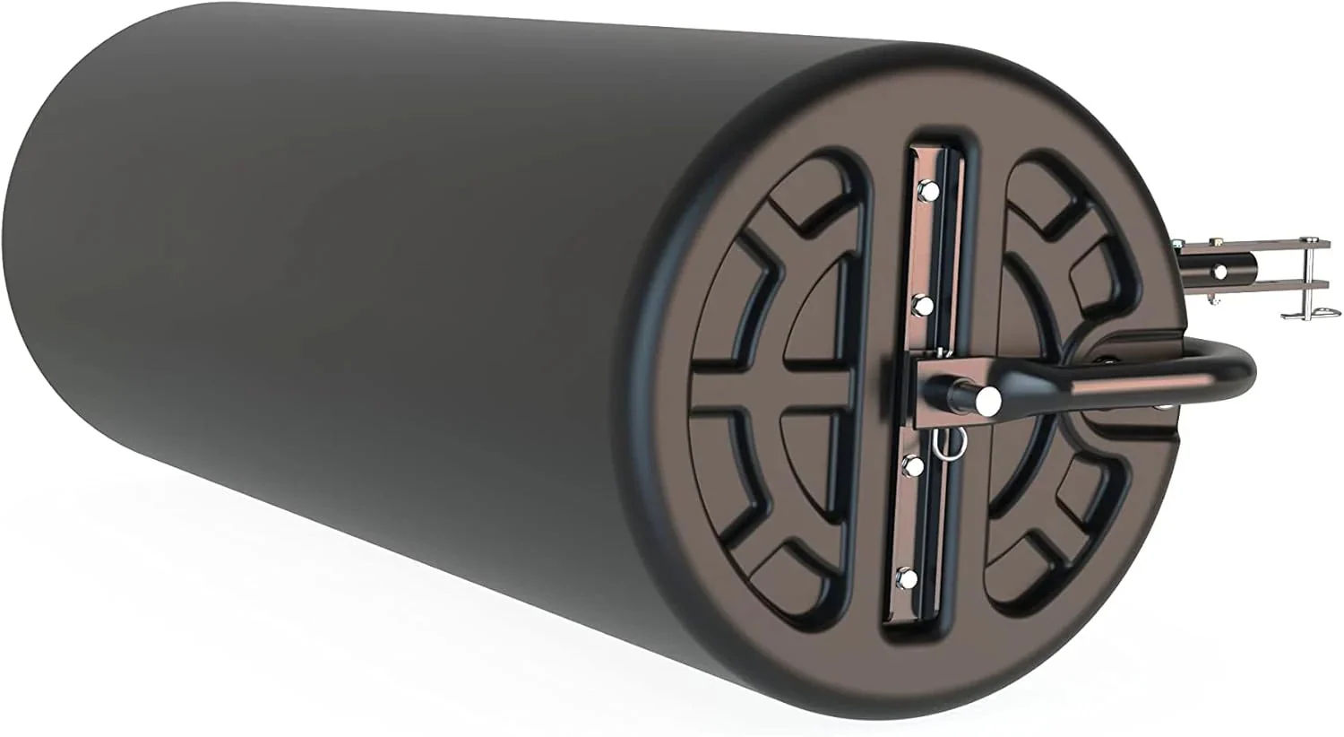 18" X 48" Tow Behind Poly Lawn Roller 550 lbs Weight with Water, Poly Drum and Steel Frame, with Plug. Designed for Lawn and Garden Tractors