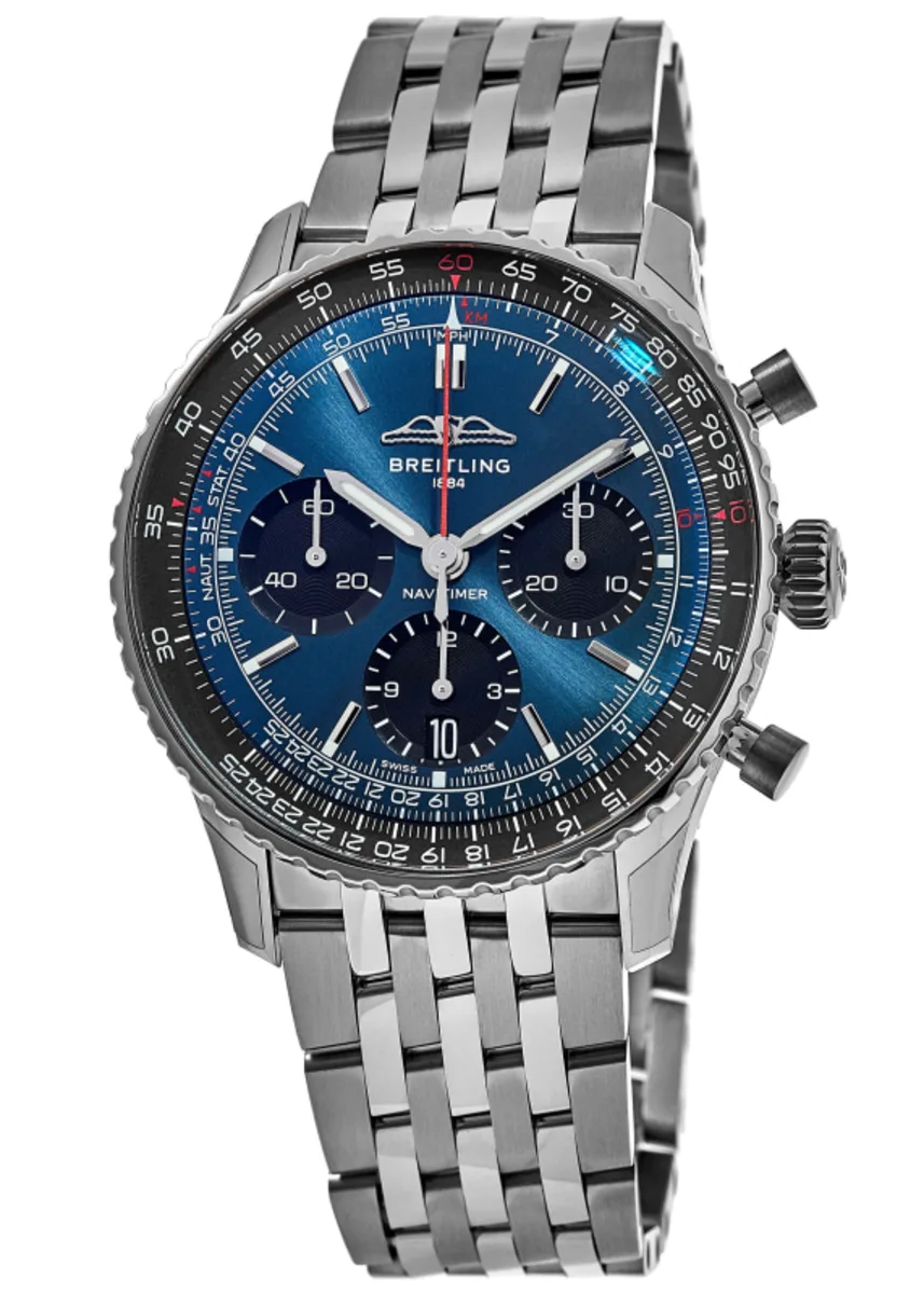 [Super Clone]Breitling AB0139241C1A1 Navitimer B01 Blue Dial - Νew【Super Clone】