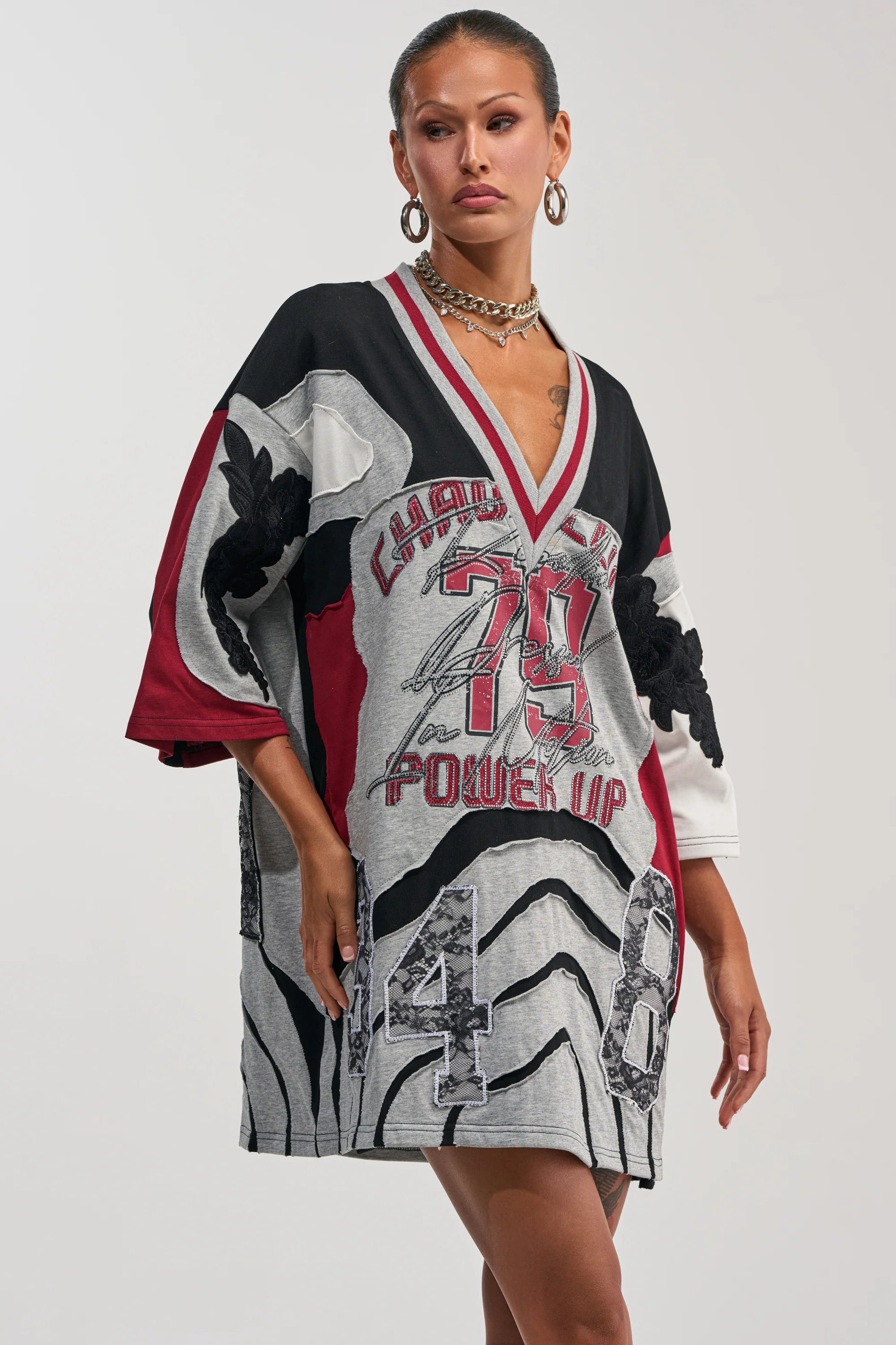 AFTER HOURS GRAPHIC MINI DRESS - Akira Store