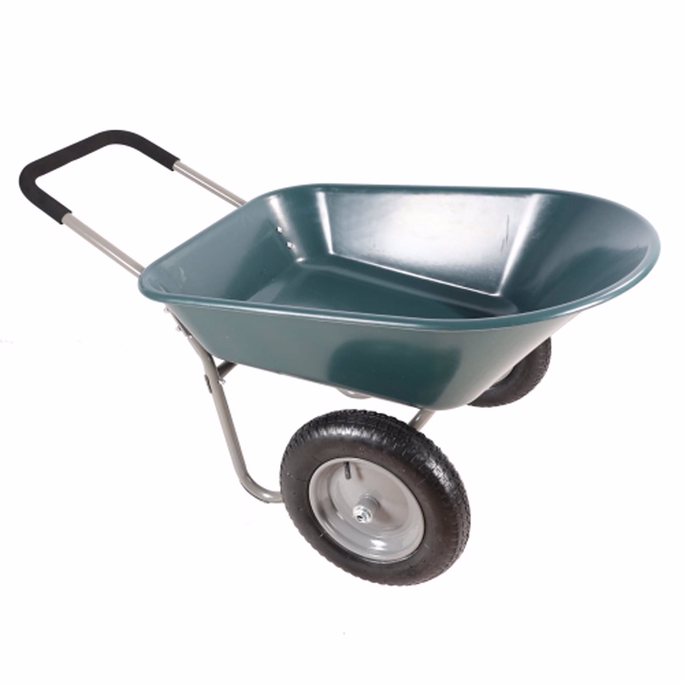 Chromacore Dual - Wheel Garden Cart, Heavy - Duty Yard Wheelbarrow for Garden 15 in Pneumatic Wheel
