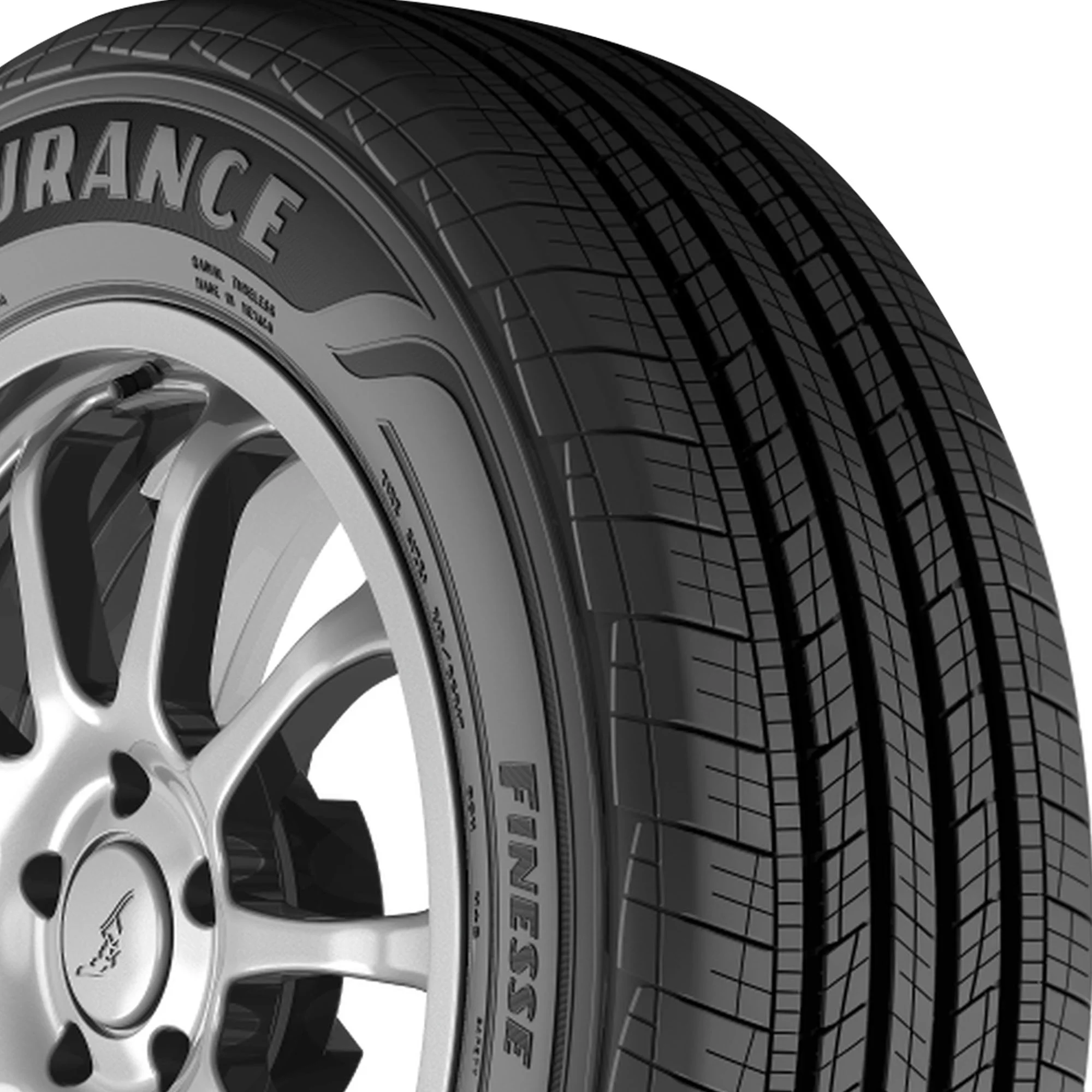 Goodyear Assurance Finesse All-Season 235/55R19 101H Passenger Tire