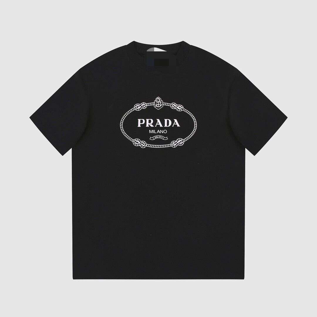 【Prada】( プラダ ) 半袖 男女兼用、ご好評に付き再入荷！半袖Tシャツ