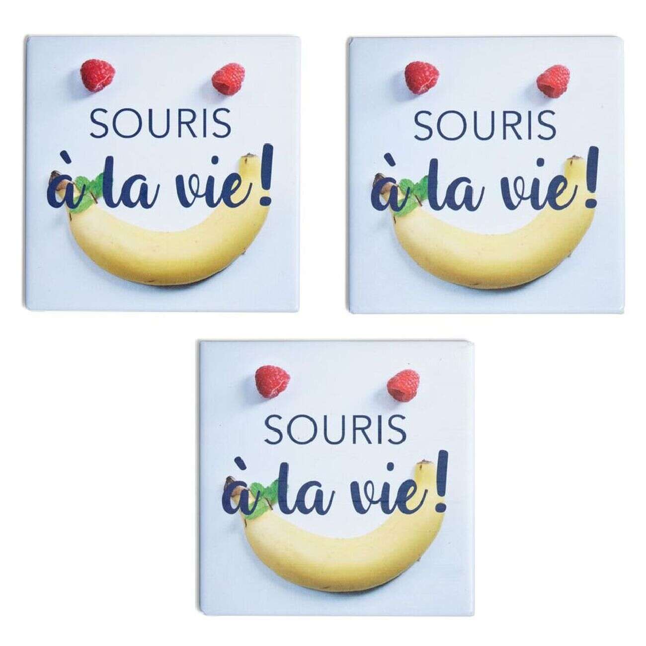 Magnet citation 5x5cm - 3 modèles