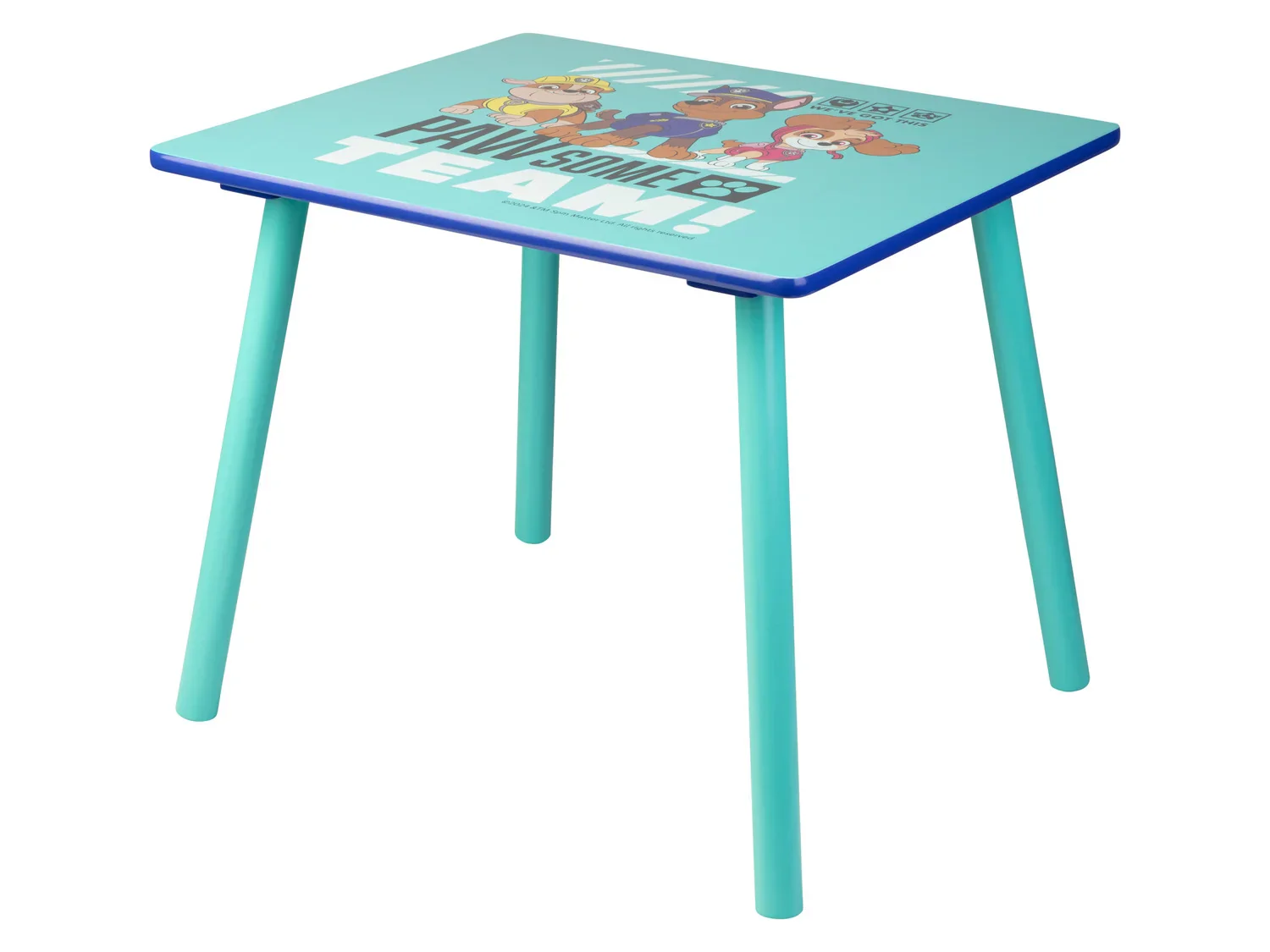 Ensemble table et chaises pour enfants La Pat' Patrouille