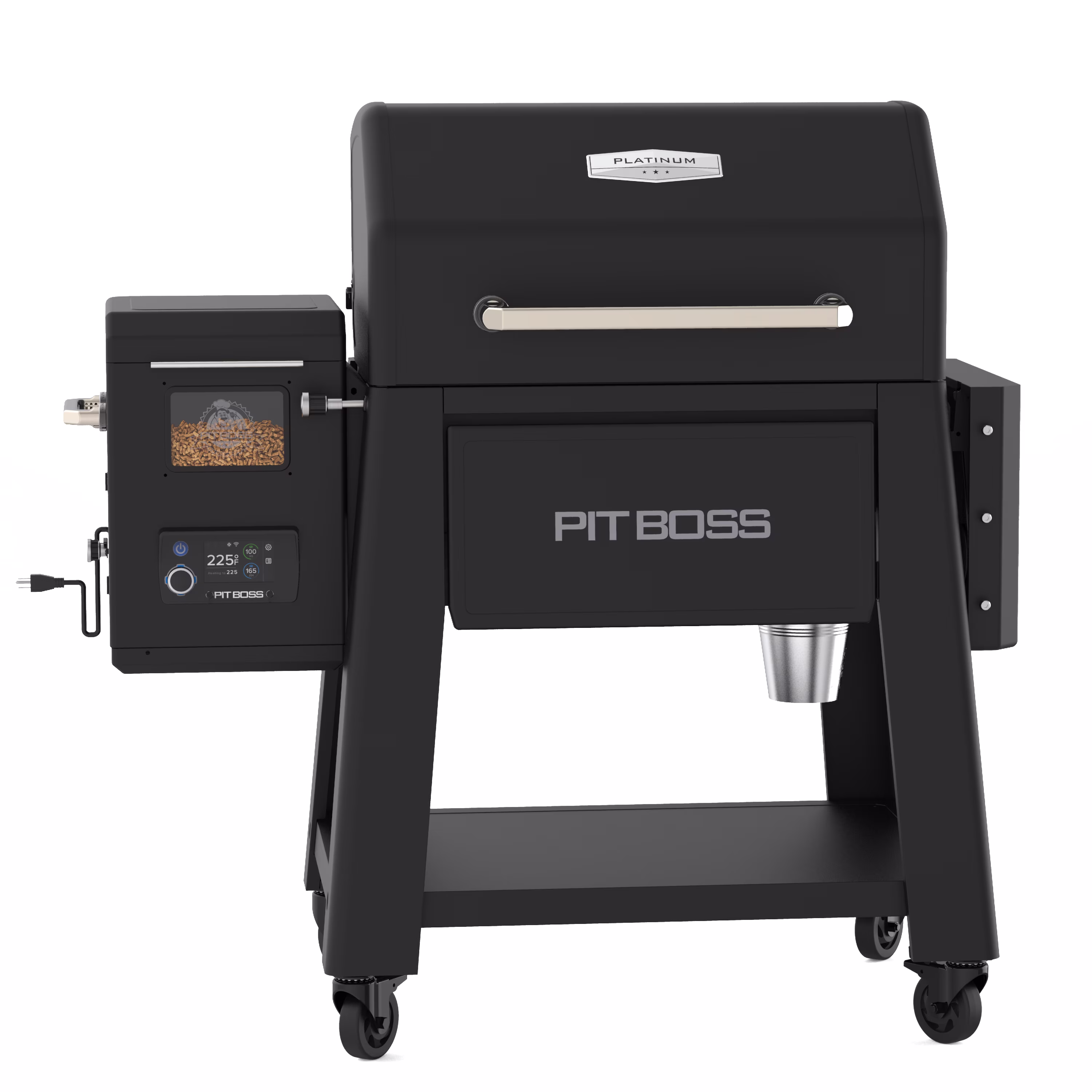 Platinum 1250 Connected Wood Pellet Grill with Wi-Fi? and PID Controller