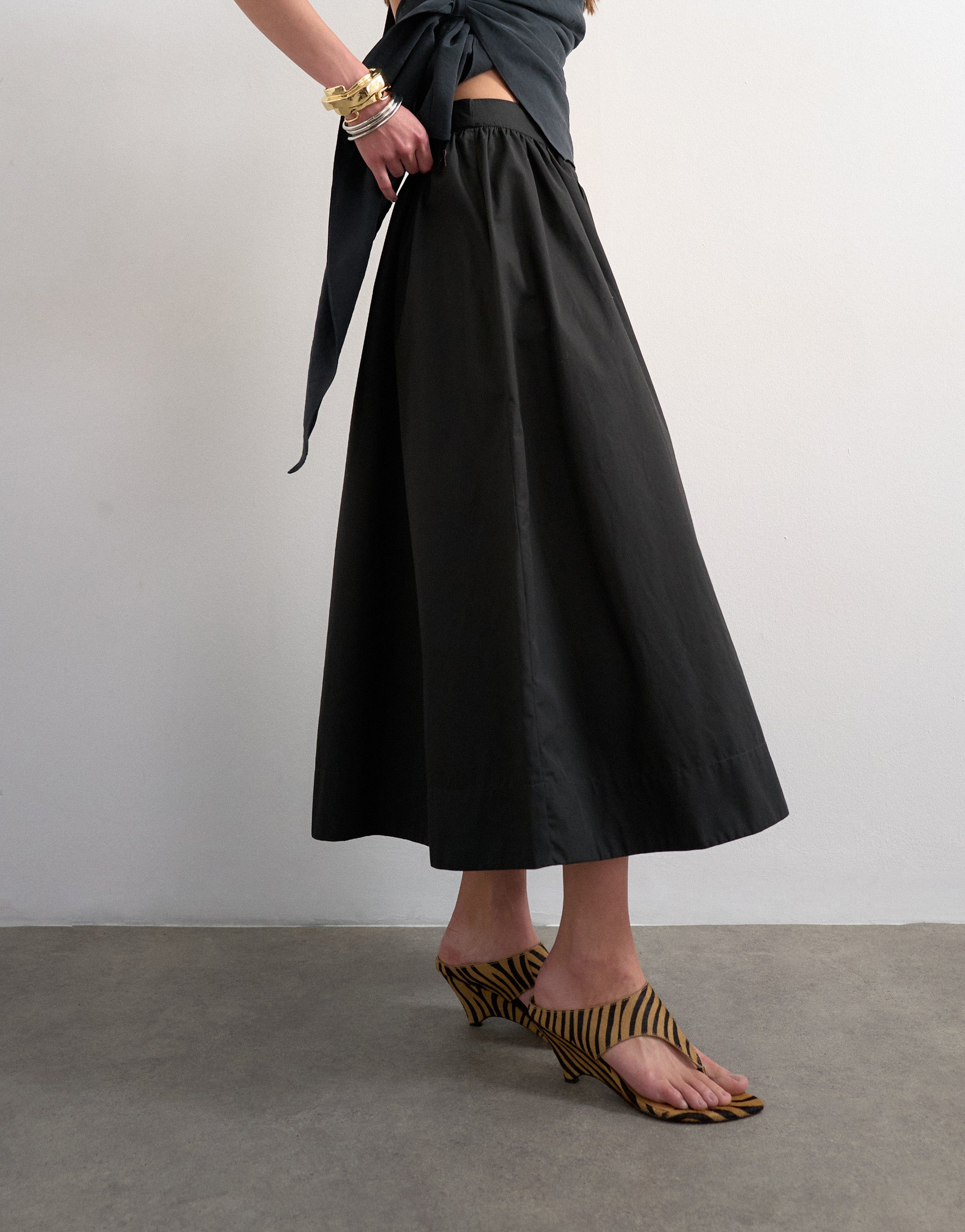 VERO MODA® TSSALLY Low waist Long skirt
