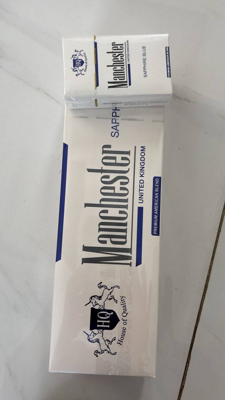 Manchester United Kingdom Sapphire Blue 5mg x 10 Packs /1 Carton