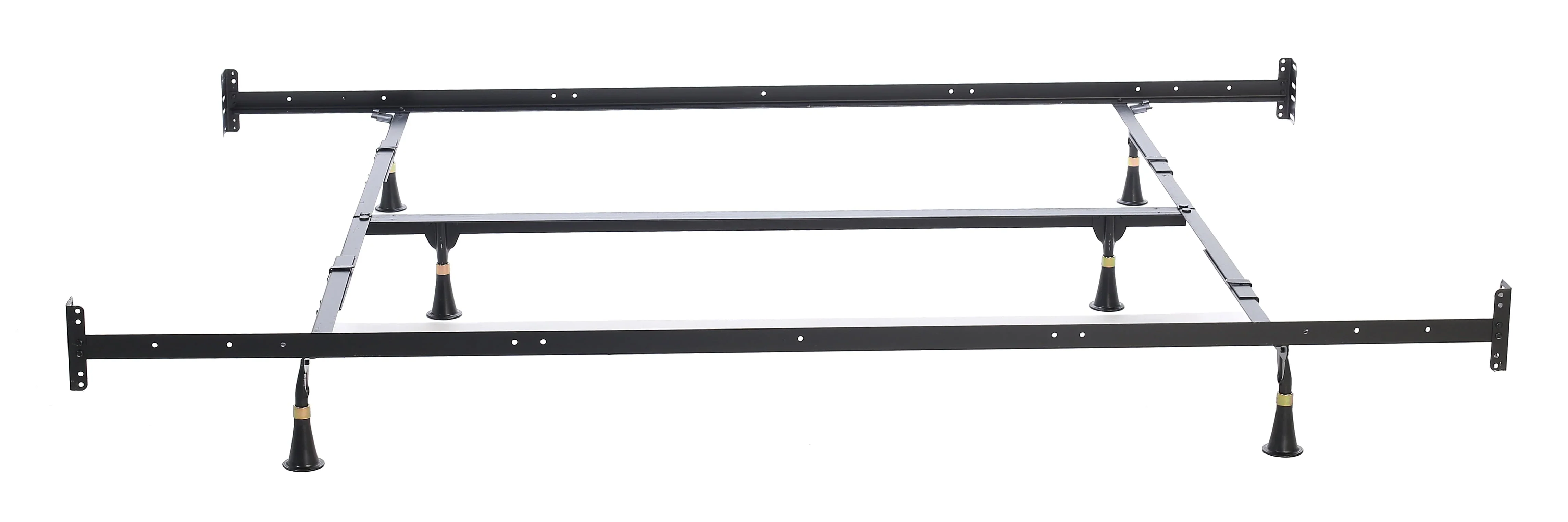 Headboard & Footboard Bed Frame Queen/Eastern King with 6 Glides