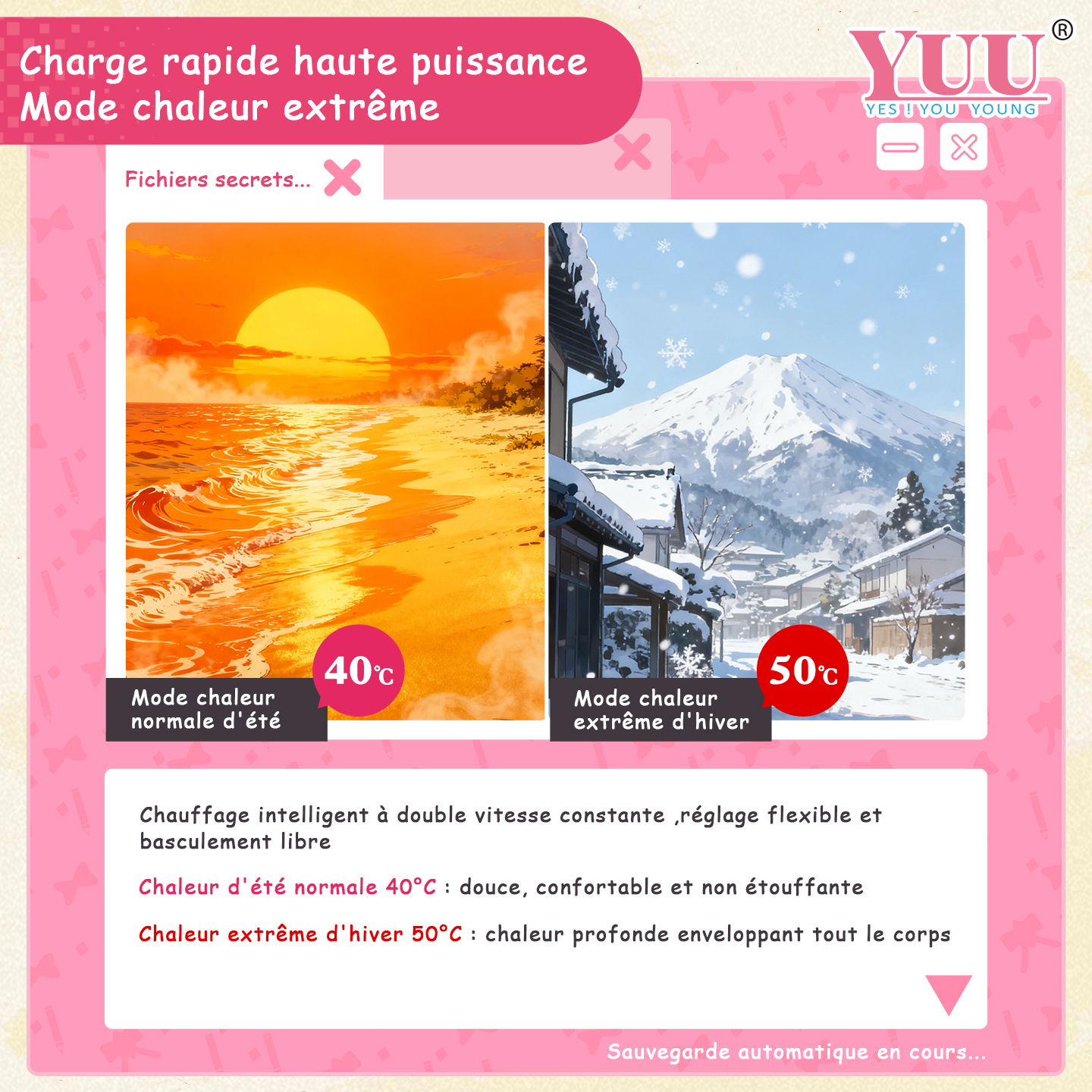Dr.YUU masturbateur waifu 880g, vue complète du jouet otaku chauffant.
