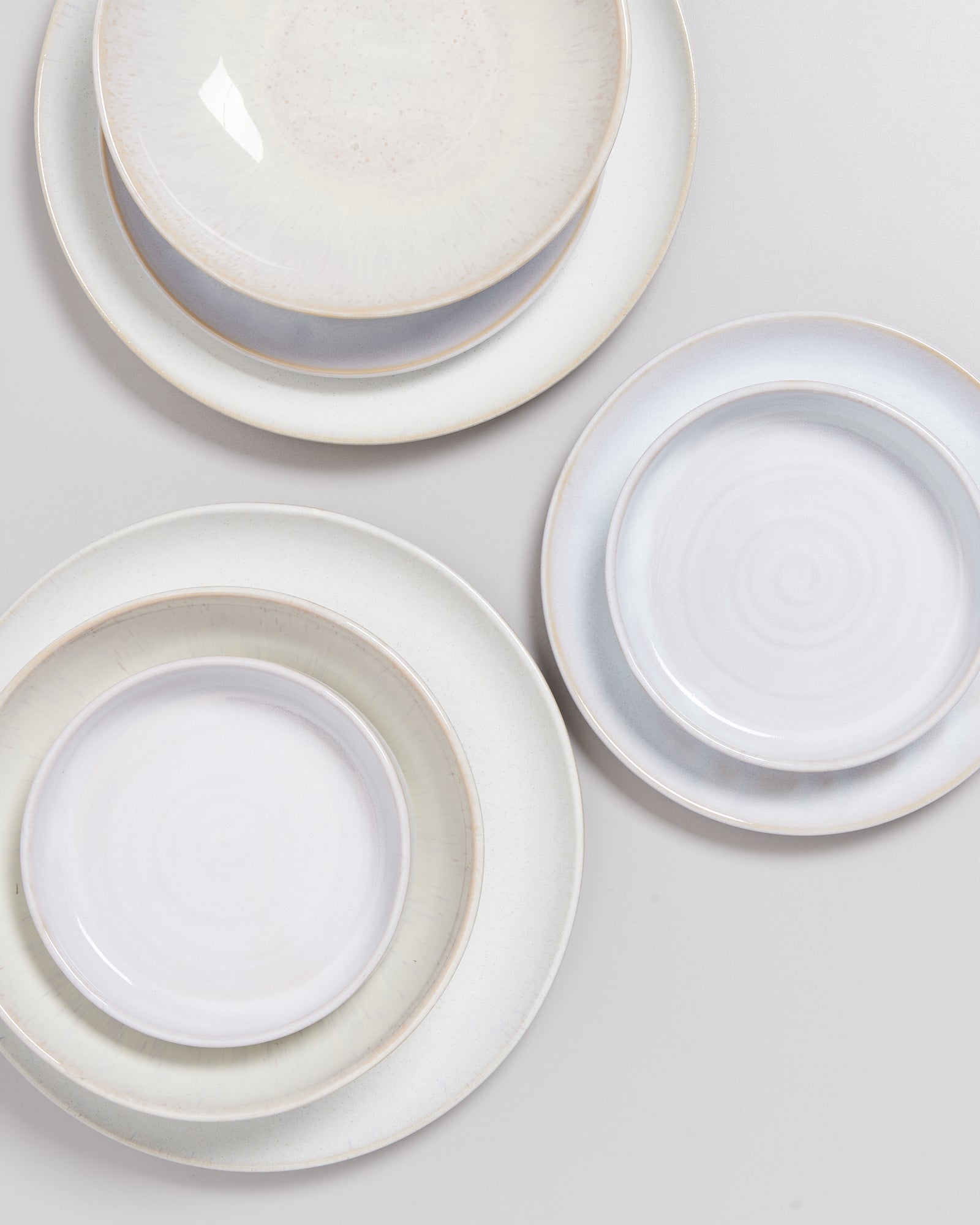 TABLEWARE SET CLASSIC ALL WHITE WHITE 16 PIECES