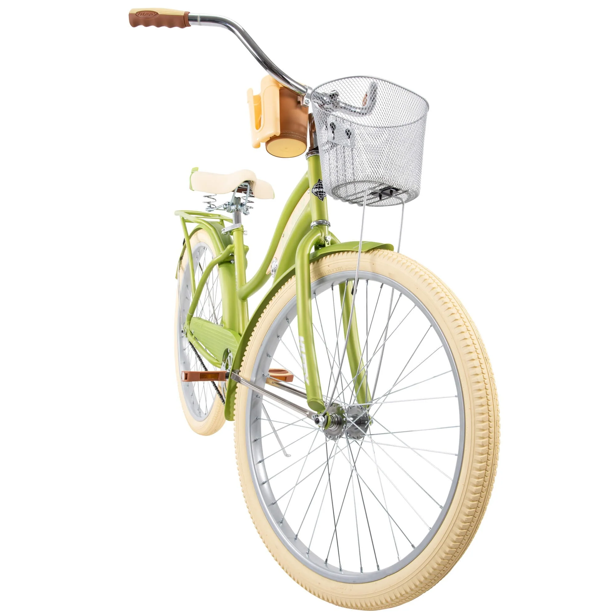 Huffy, Nel Lusso Classic Cruiser Bike with Perfect Fit Frame, Women'S, Green, 26