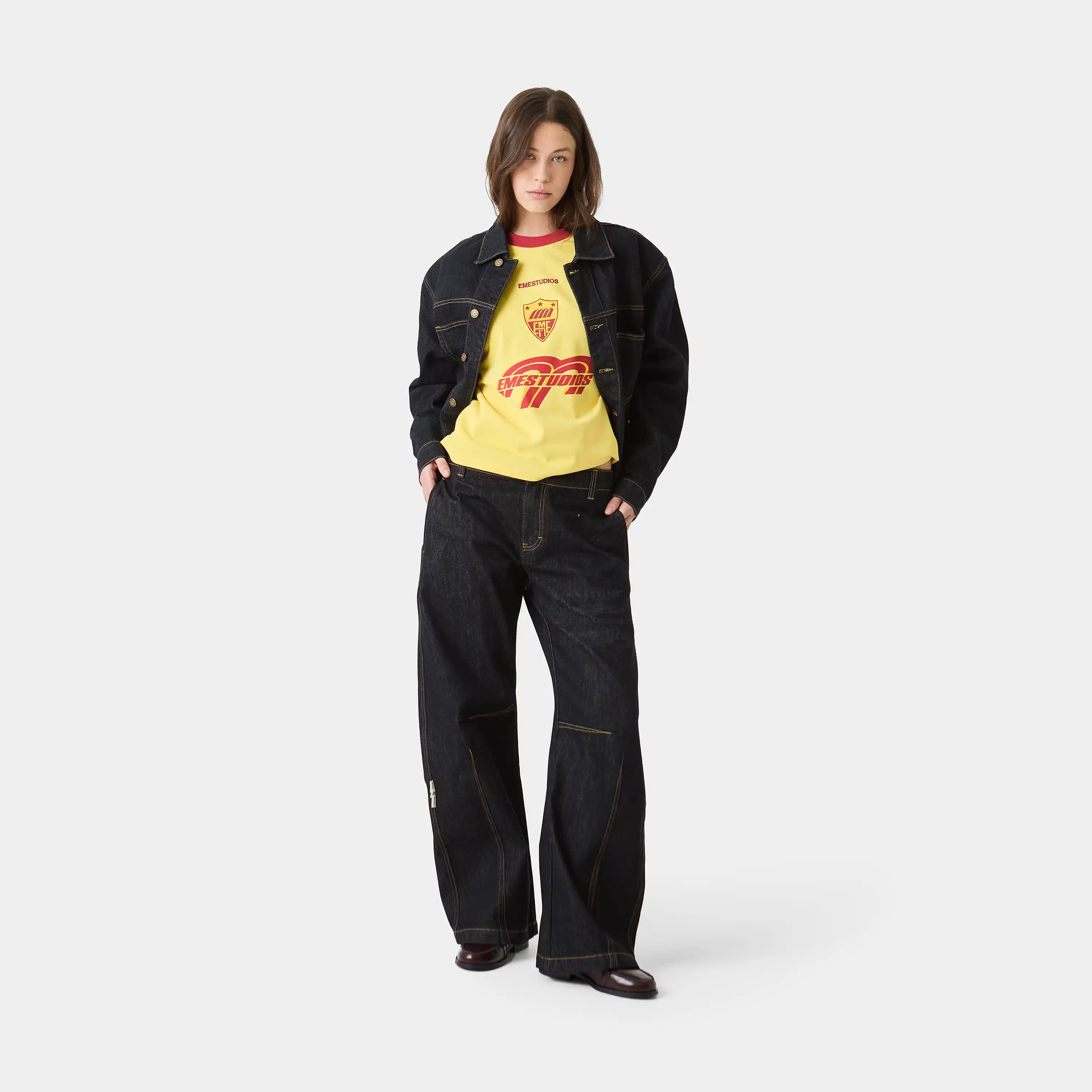 Ledger Raw Denim Pants
