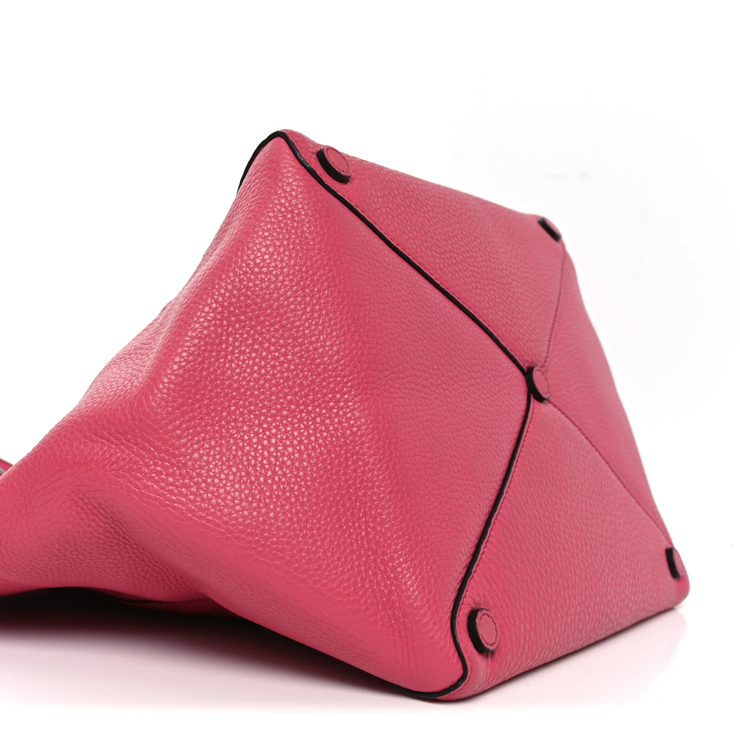 Vitello Daino Shopping Tote Peonia