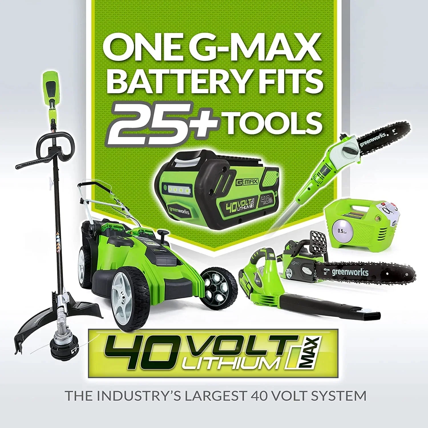 40V 185 Mph Variable Speed Cordless Leaf Blower/vacuum, 4.0AH Battery and Charger Included 24322