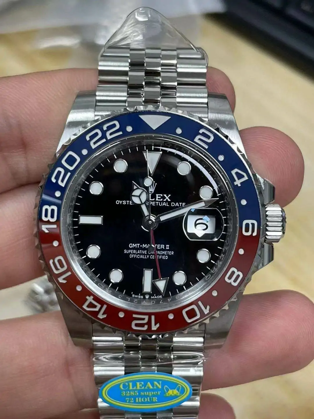 Rolex GMT Master II M126710BLRO-0001 Clean Factory V3 Black Dial