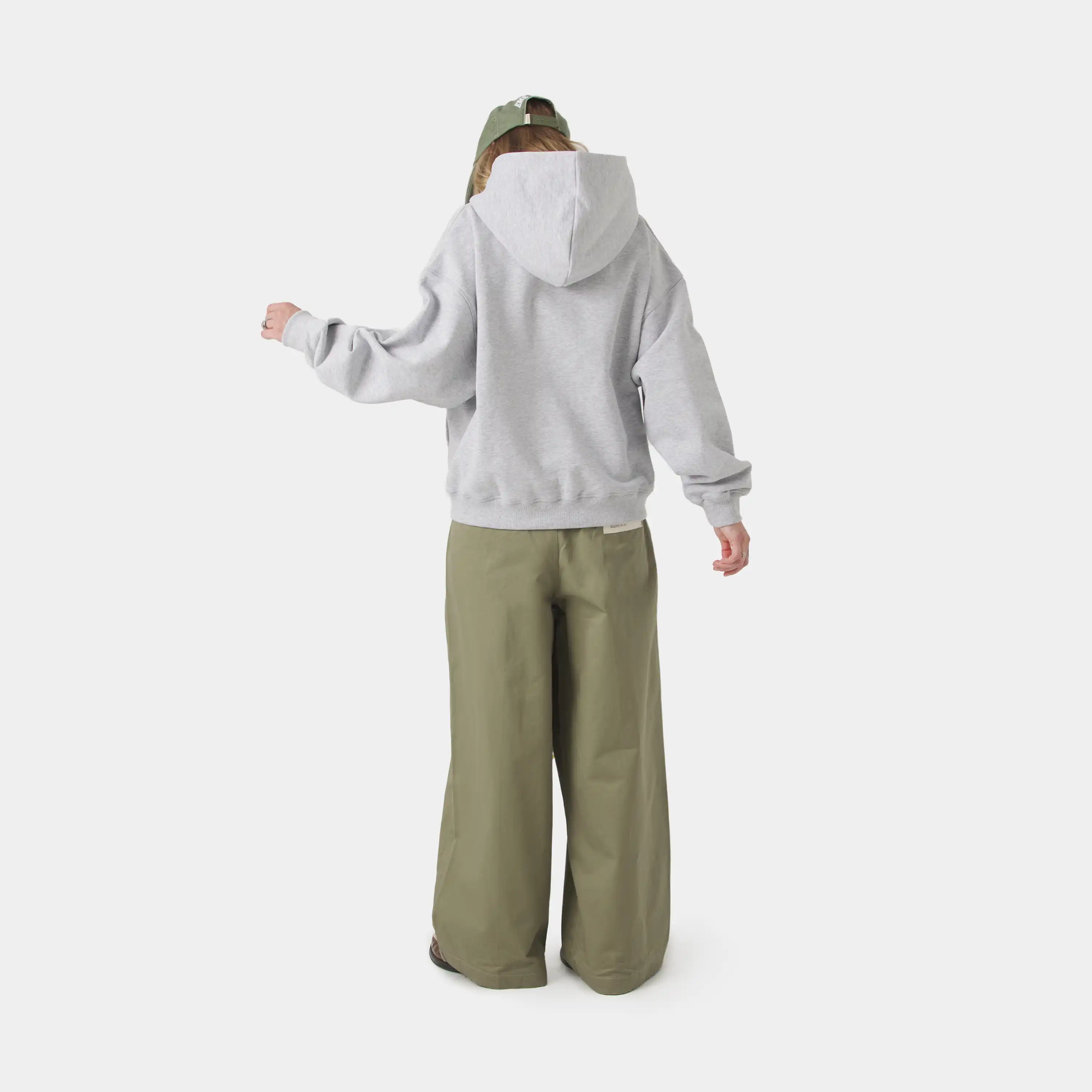 Chancellor Grey Oversized Hoodie