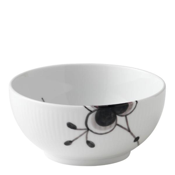 Sort Mega Riflet skål 13 cm
