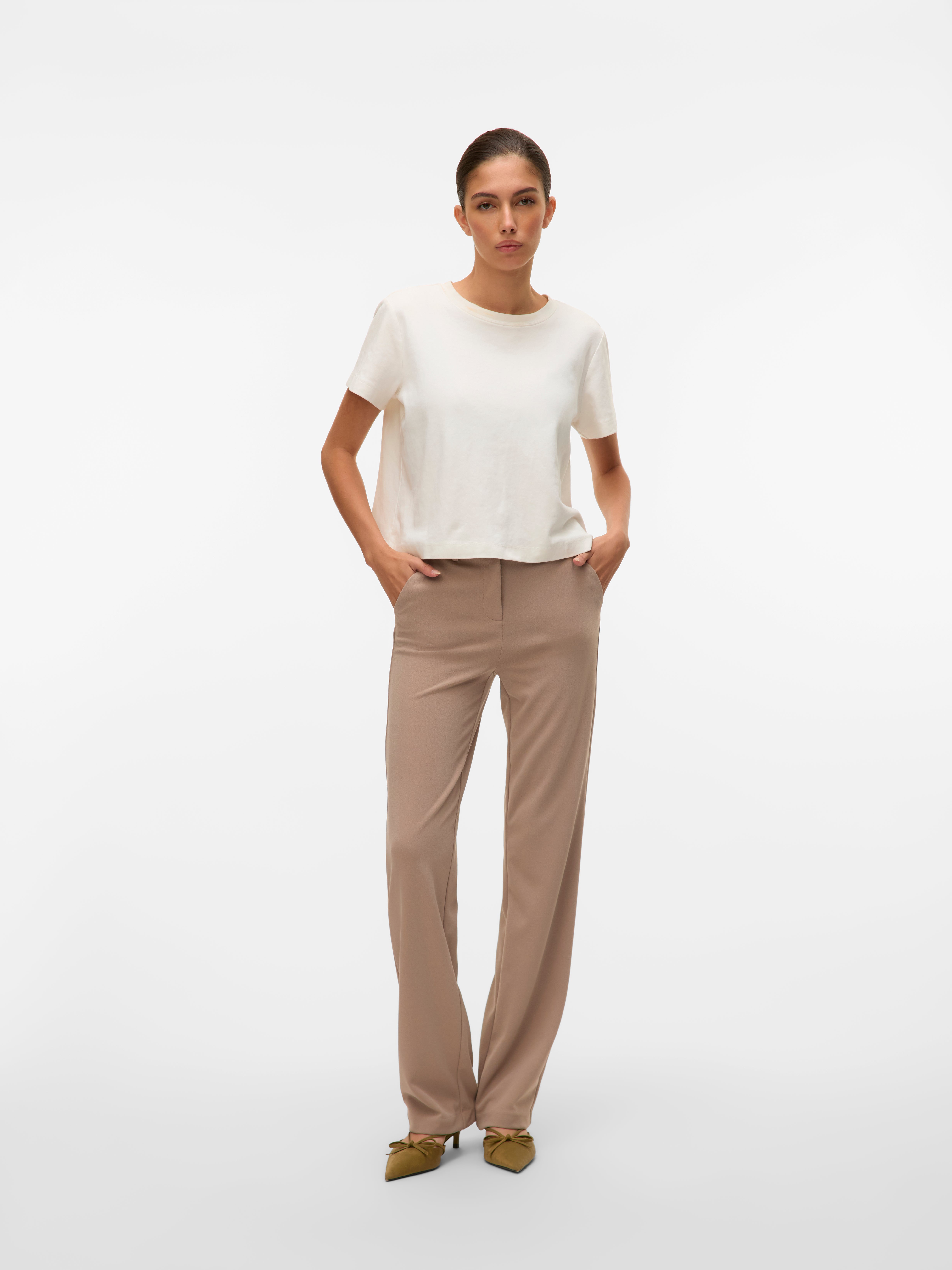 VERO MODA® VMZAMIRA Mid waist Trousers