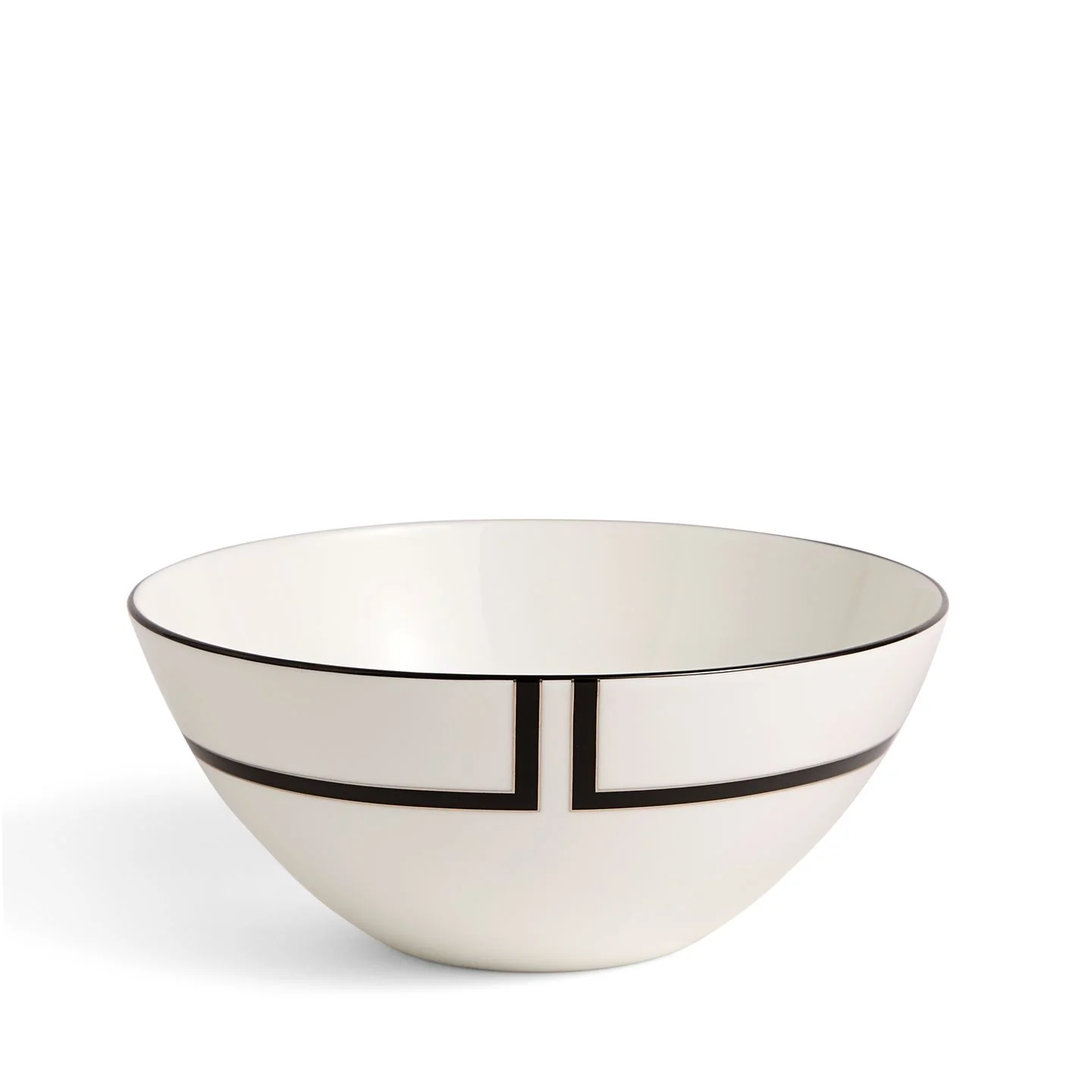 Vera Wang Luxe Graphite Cereal Bowl