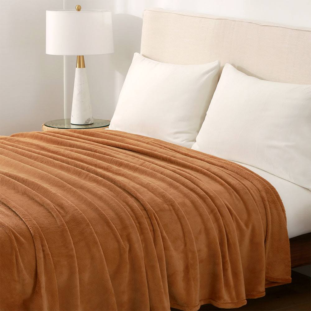 Berkshire Orange Recycled Serasoft Blanket King