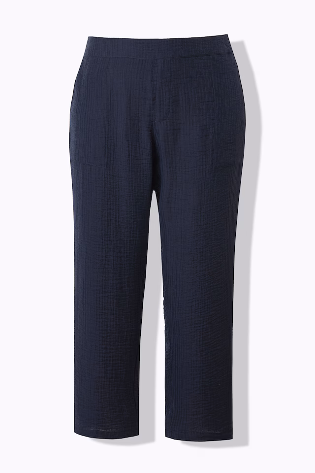 Textured Comfort Waist Pants