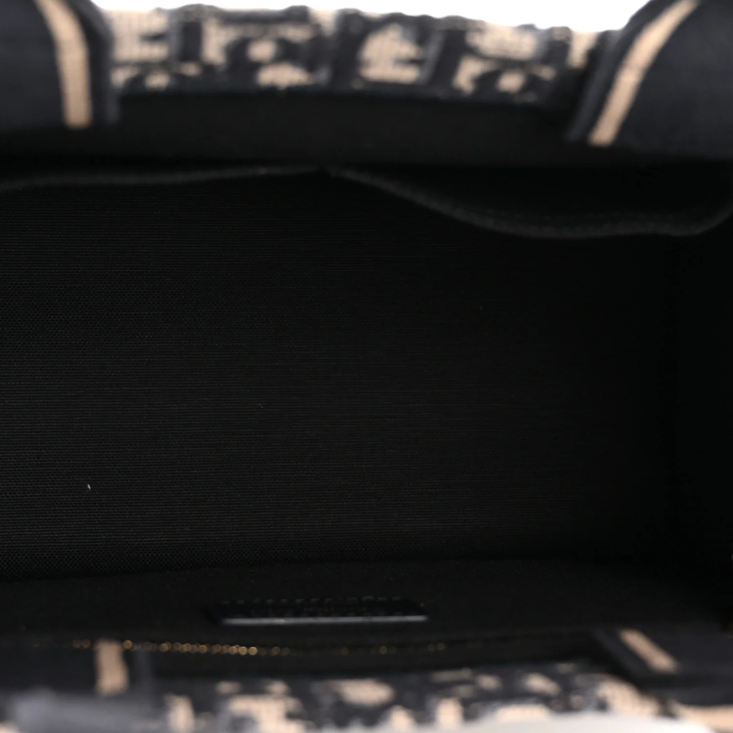 Oblique Calfskin Small Book Tote With Strap Blue Multicolor