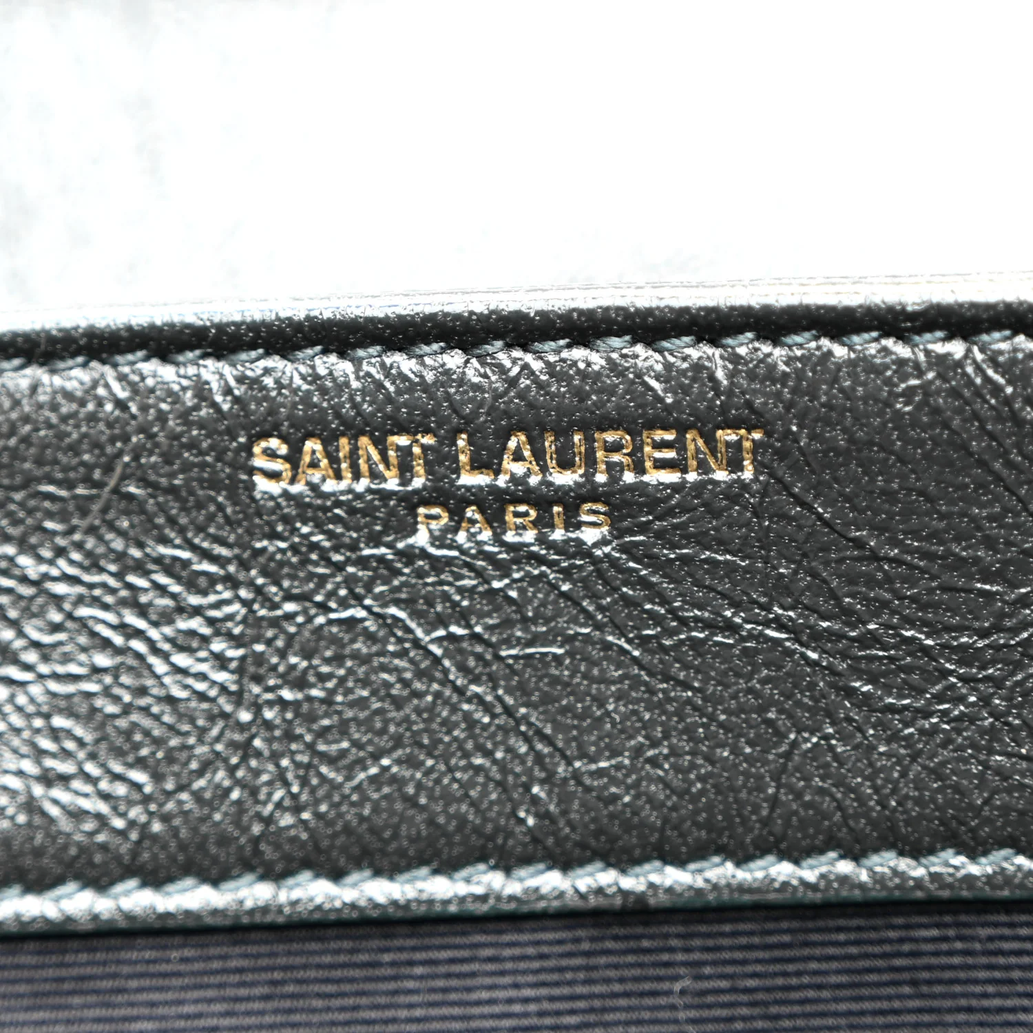 Lambskin Quilted Mini Becky Chain Bag Vert Fonce