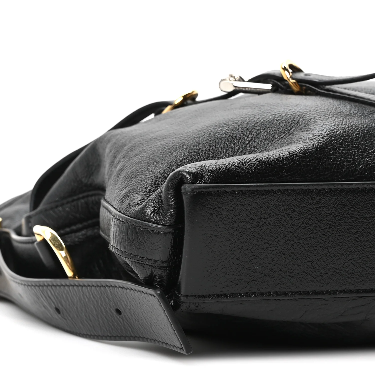 Calfskin Medium Voyou Bag Black
