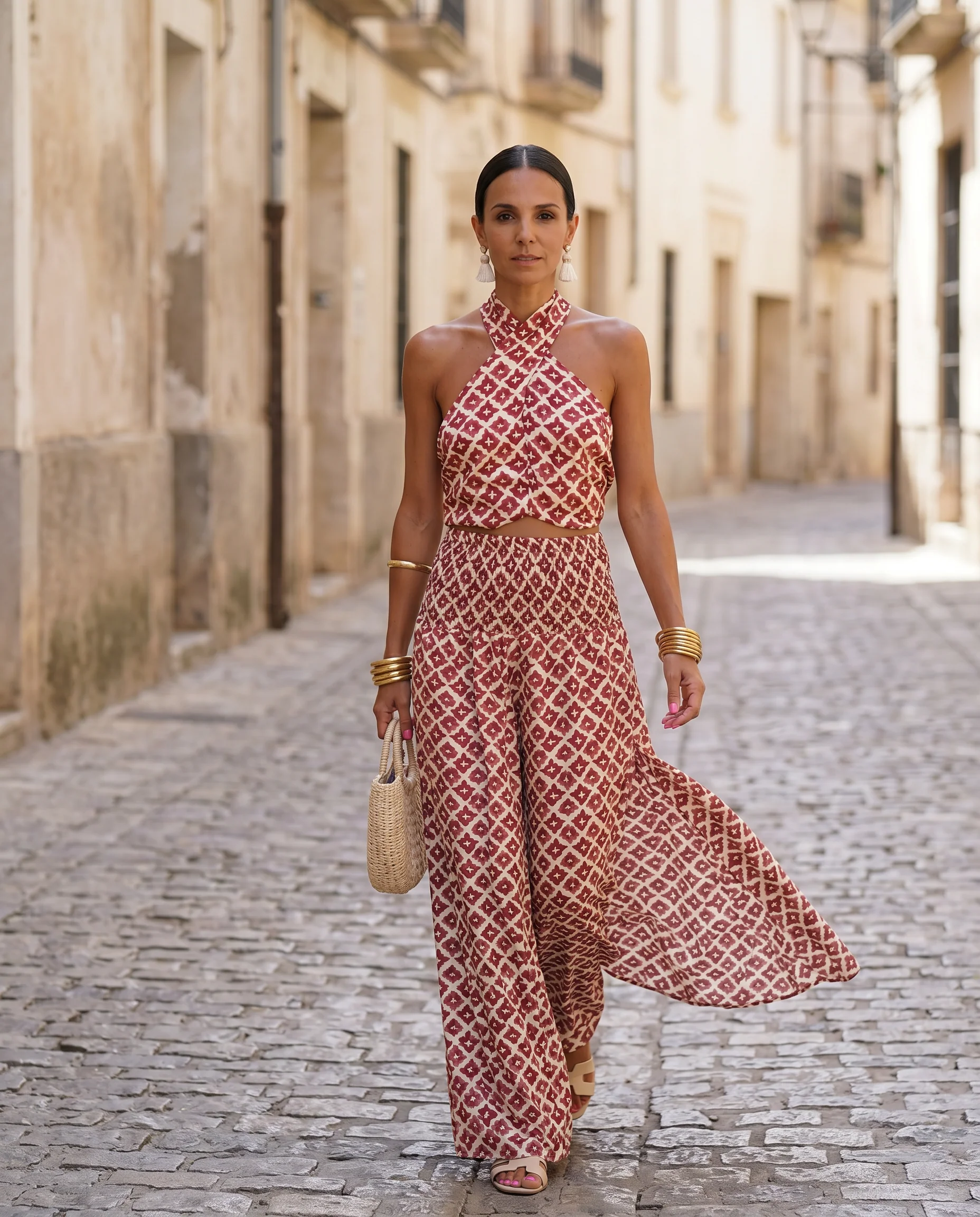 Elsa | Ensemble Élégant avec Design Épaules Dégagées