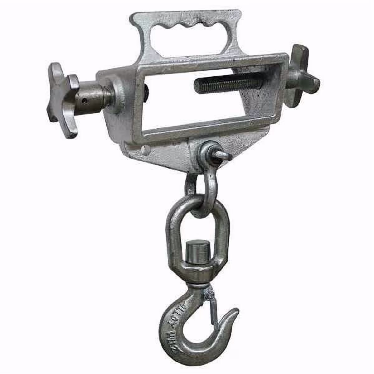 Manufacturer Varies Forklift Lifting Hook,4,000 lb,Silver 22MW68