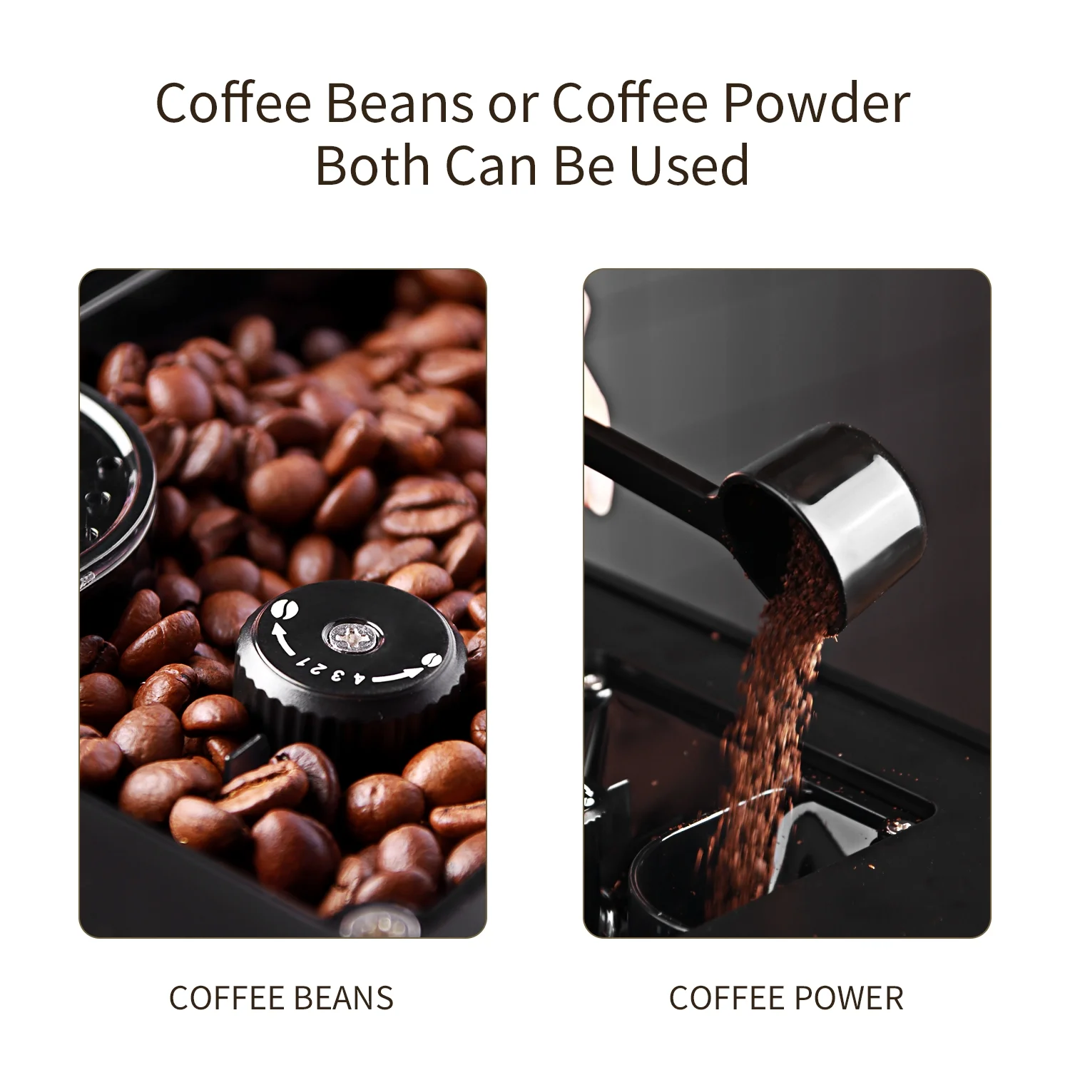 Hipresso CM - 1001 Programmable Super - Automatic Espresso Coffee Machine with Large 7 in HD TFT Display