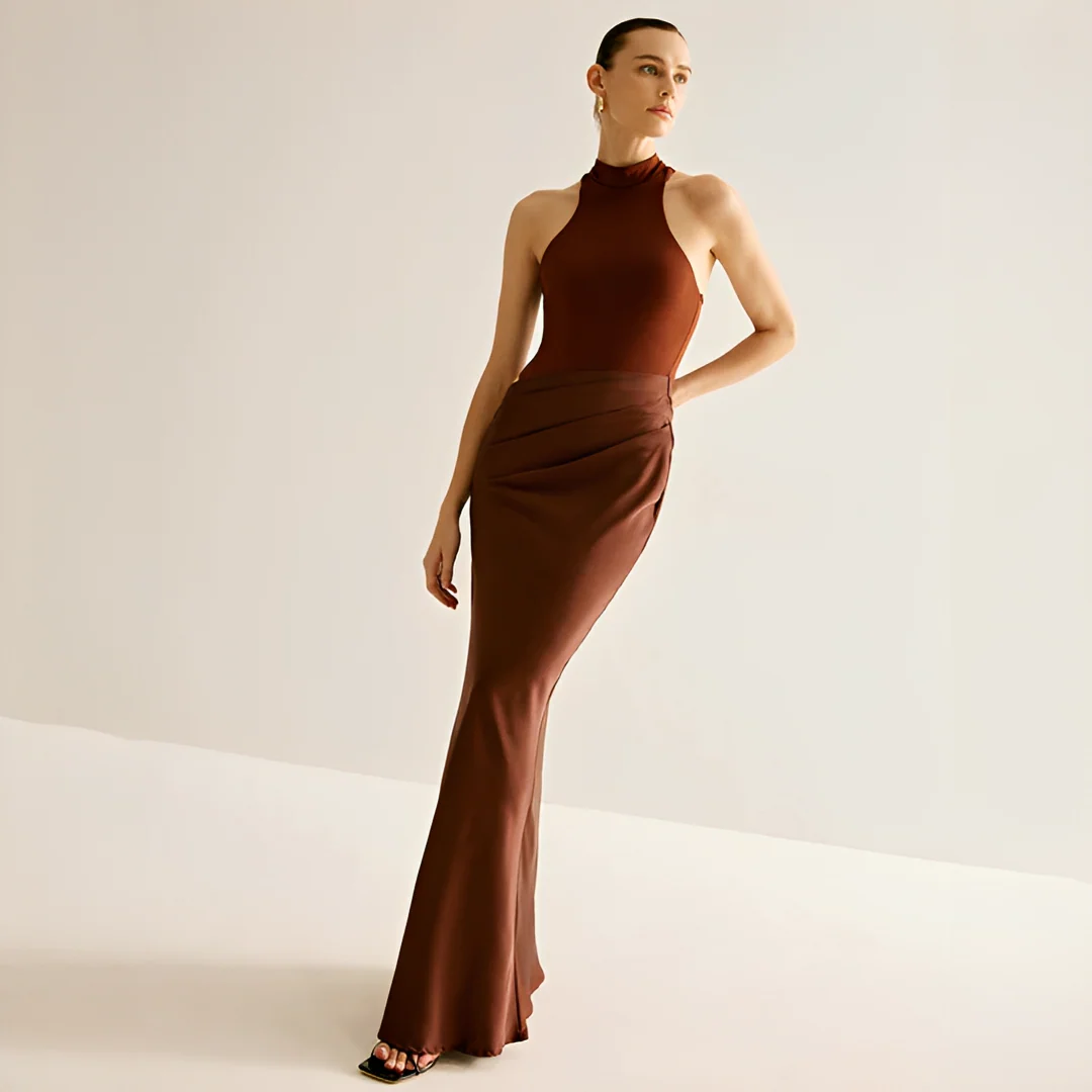 Shyanne - Robe Maxi Slim Tendance