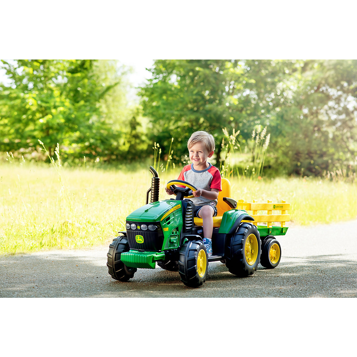 Moteur électrique John Deere avec connecteur 12V