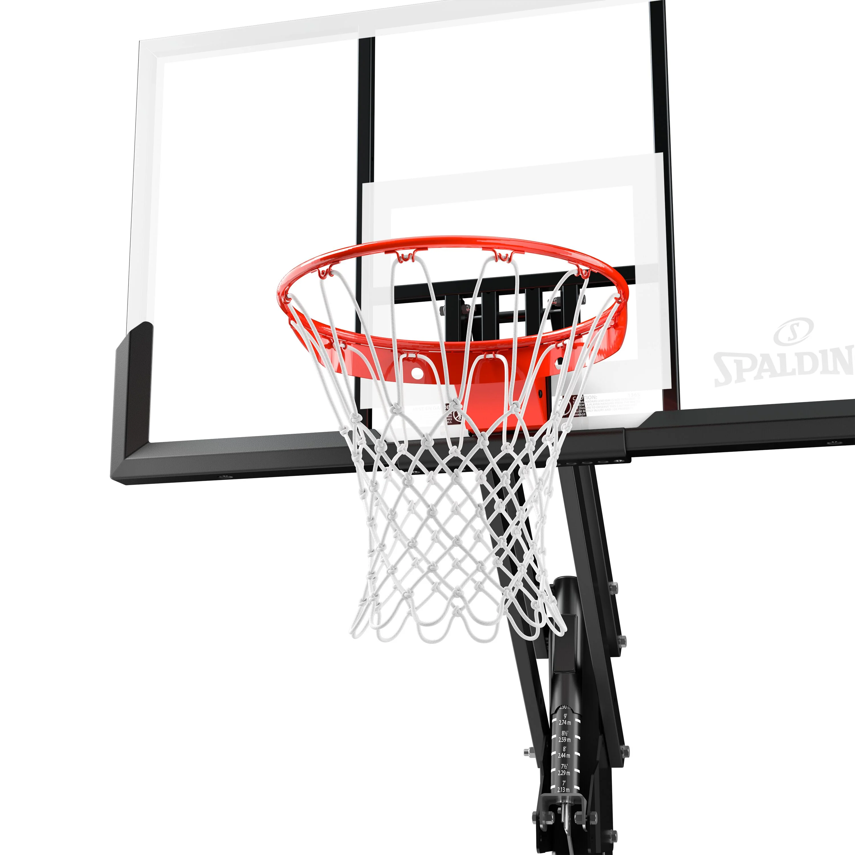 54 In. Performance Acrylic U-Turn? In Ground Basketball Systems Hoop - Image 4