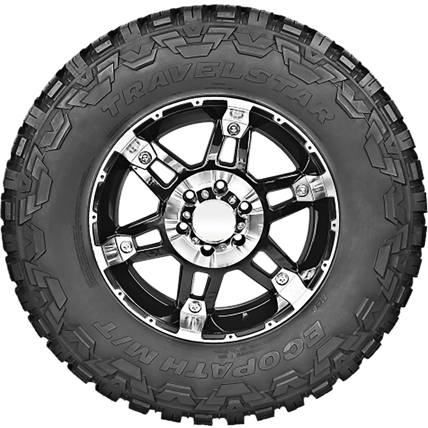 Travelstar Ecopath M/T 275/65R20 126/123Q E 10 Ply Mud Light Truck Tire