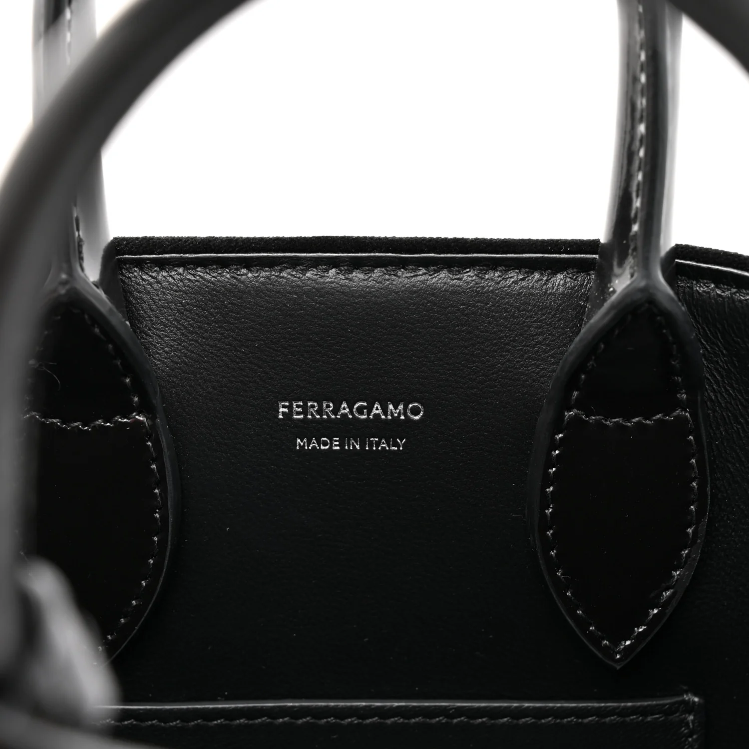 Velvet Strass XS Hug Bag Black