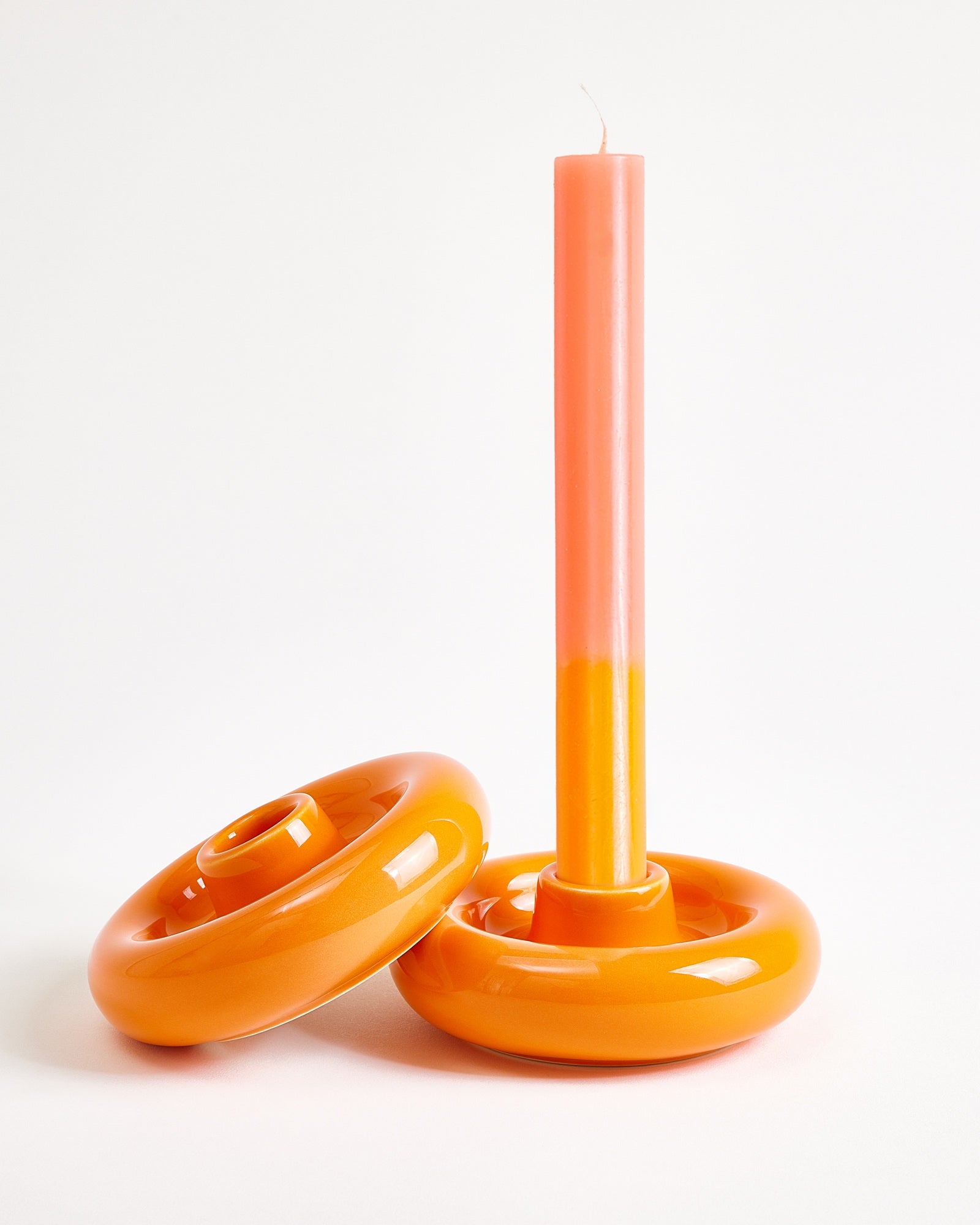 SEIA - LARGE CANDLESTICK ORANGE