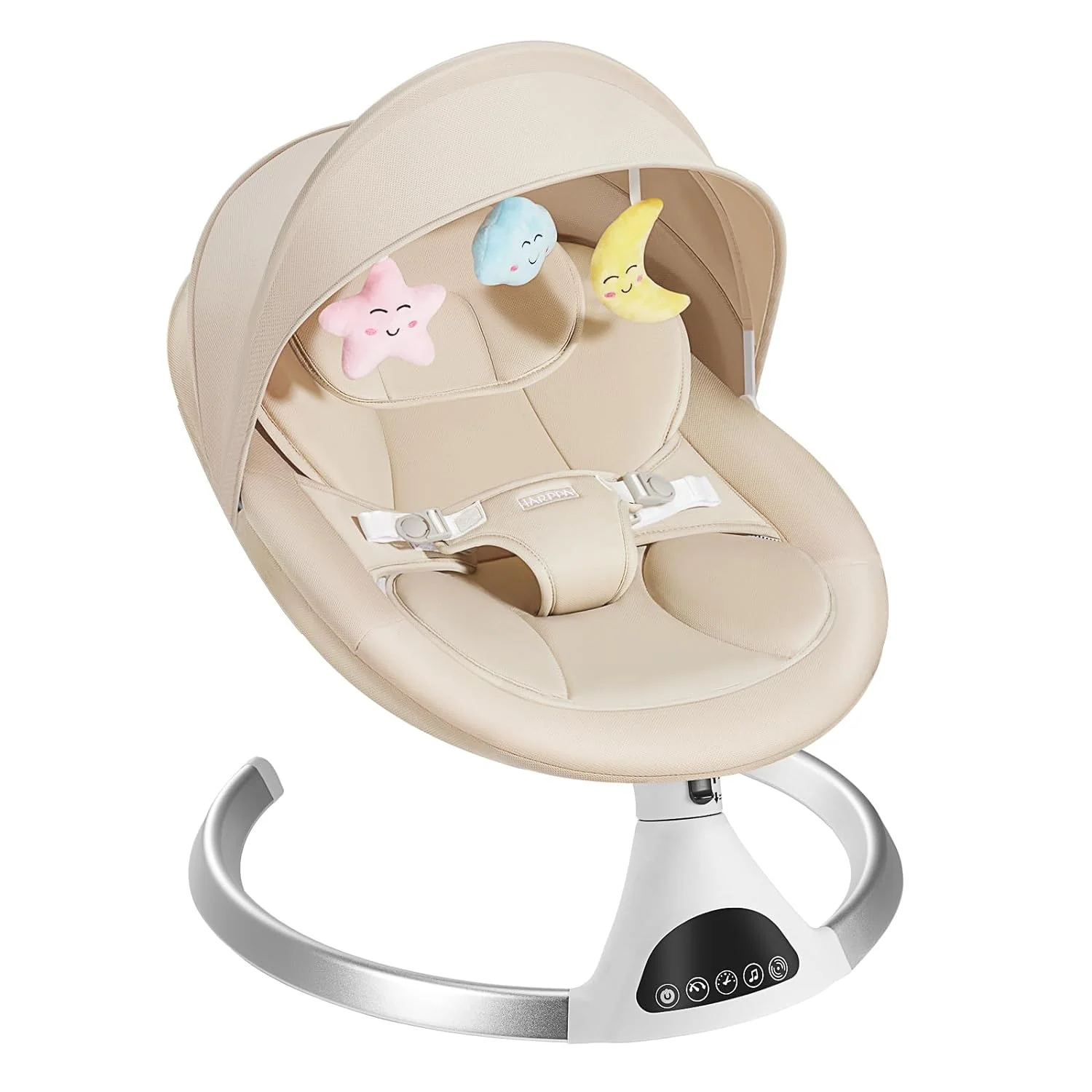 HARPPA Electric Baby Swing for Infants to Toddler with 5 Speed