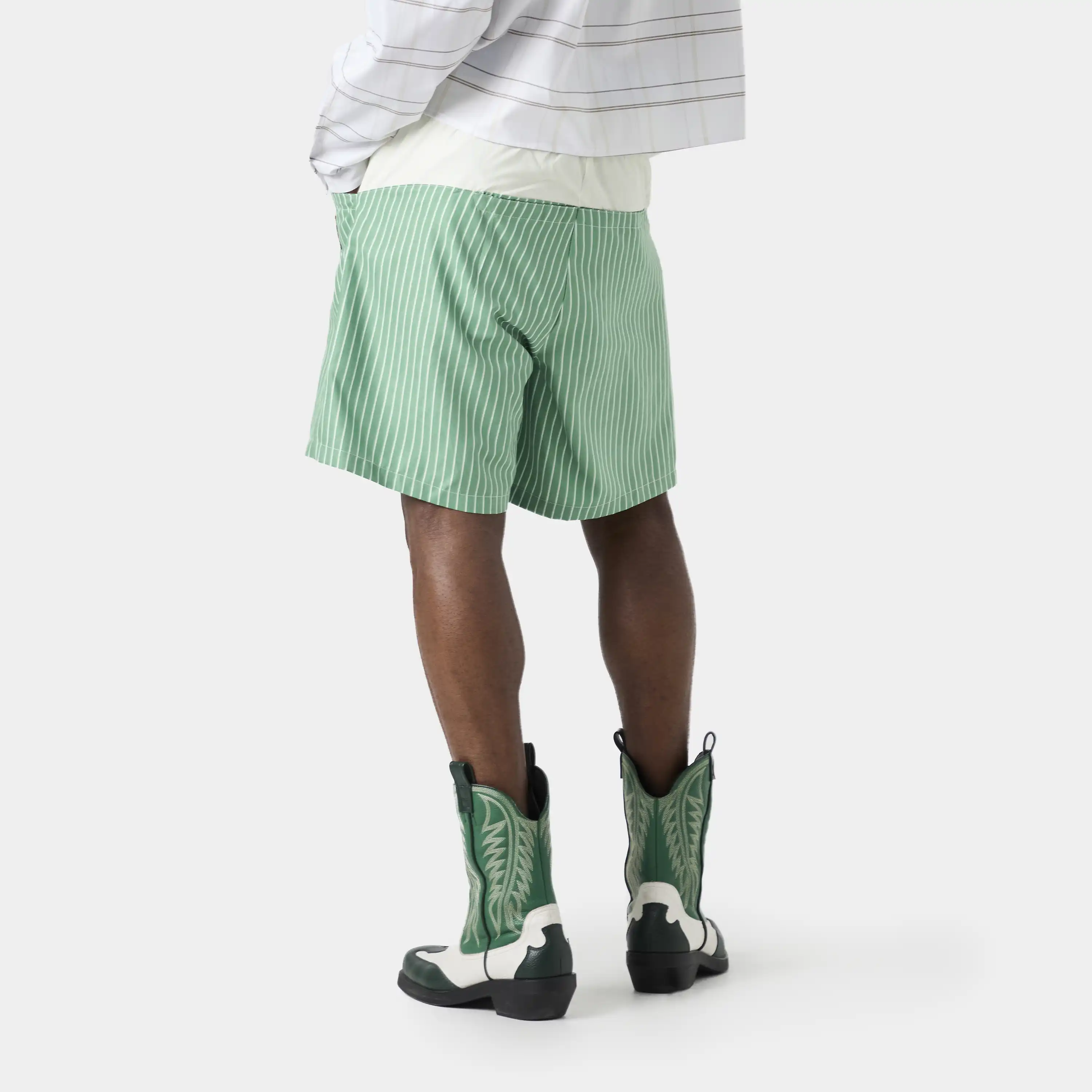 Gary Striped Swim Trunk