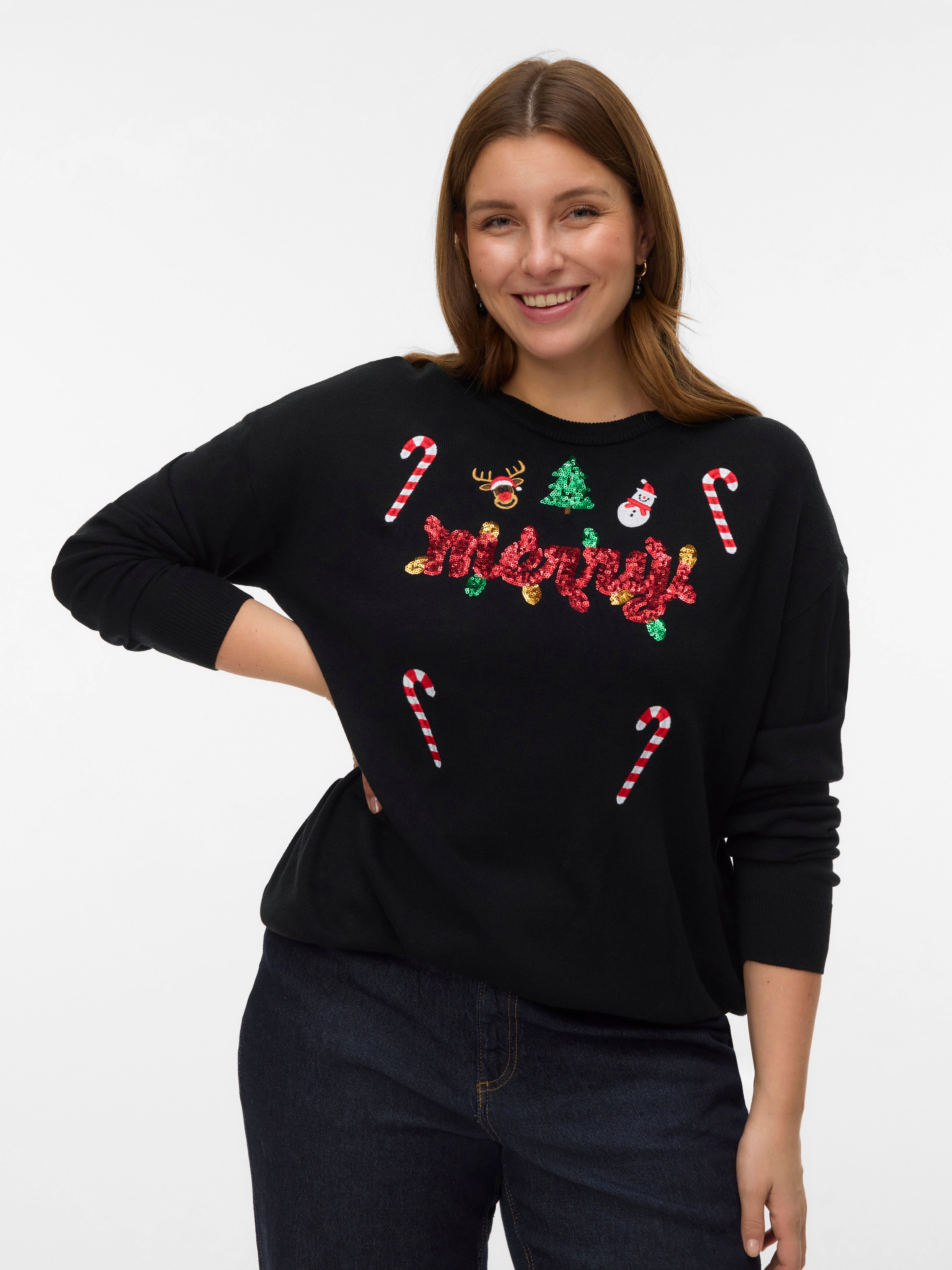 VERO MODA® VMCGLITTER Knitted pullover