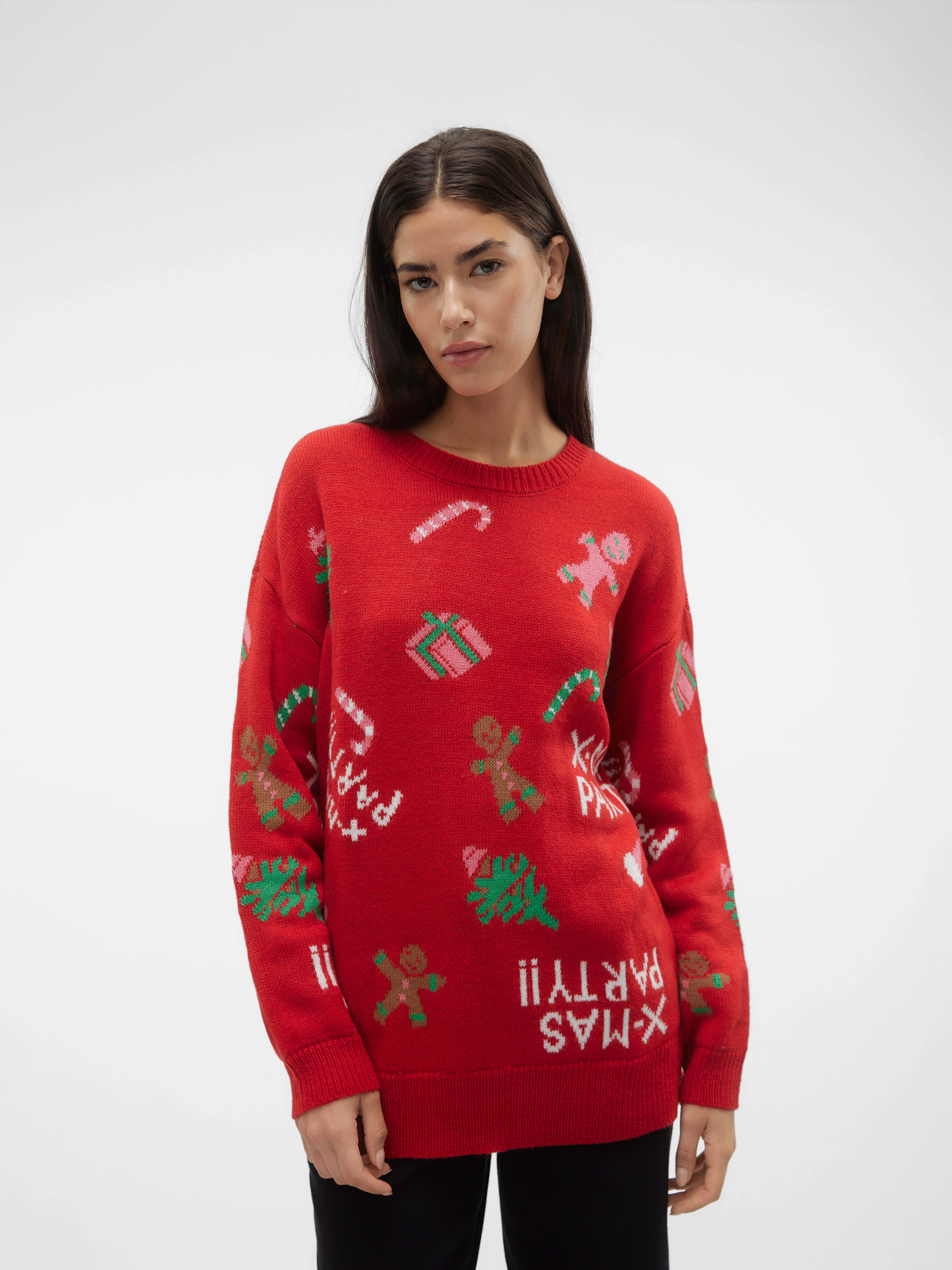 VERO MODA® VMXMASPARTY Knitted pullover