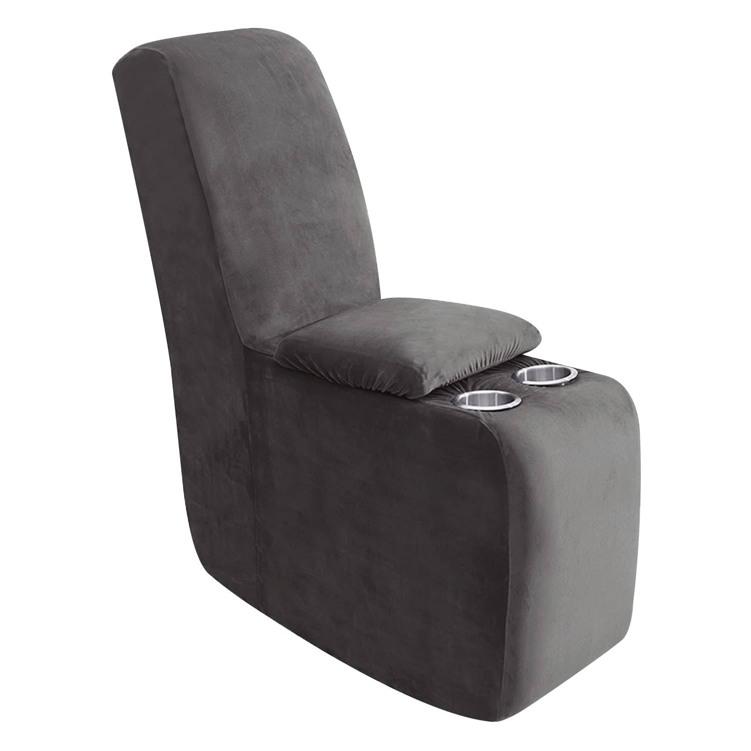ULTICOR 7-Piece L Shape Sectional Recliner Sofa Covers, Velvet Stretch Reclining Couch Covers for Reclining L Shape Sofa, Thick, Soft, Washable