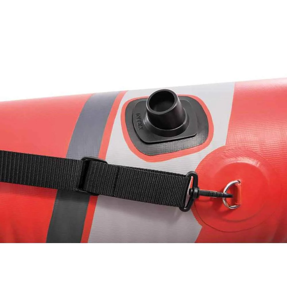 Intex Excursion Pro 2 Person Vinyl Inflatable Kayak with Aluminum Oars